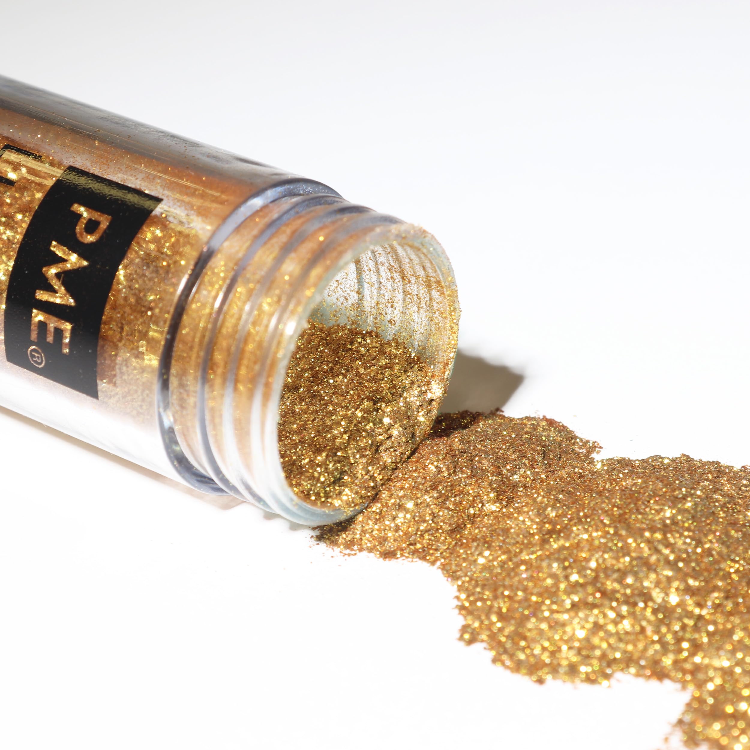 PME Edible Lustre Snow Sprinkles - Gold, 10g Shaker Bottle