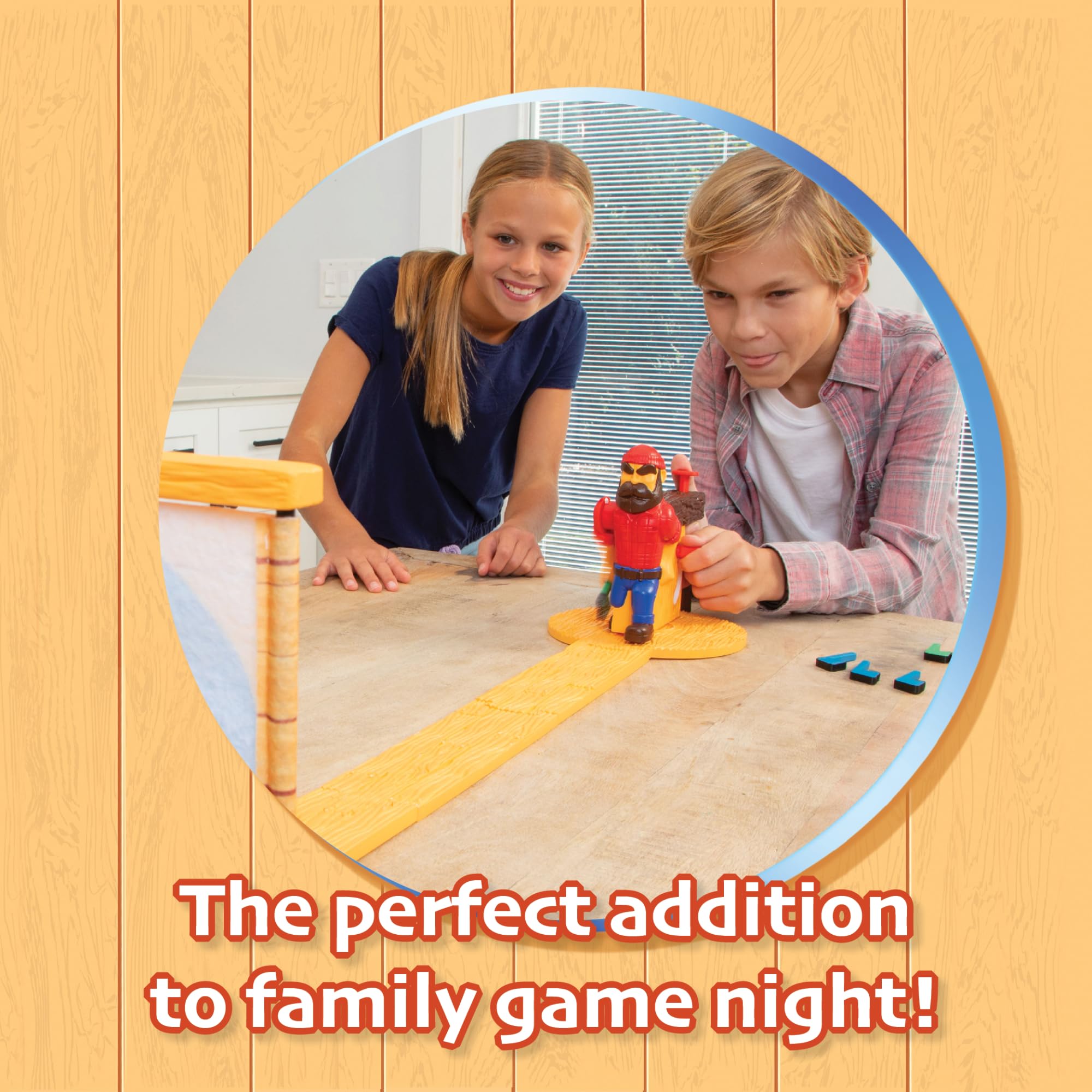 PlayMonster Axe Max Tabletop Axe-Throwing Game | Ages 8+ | Multicolor 4