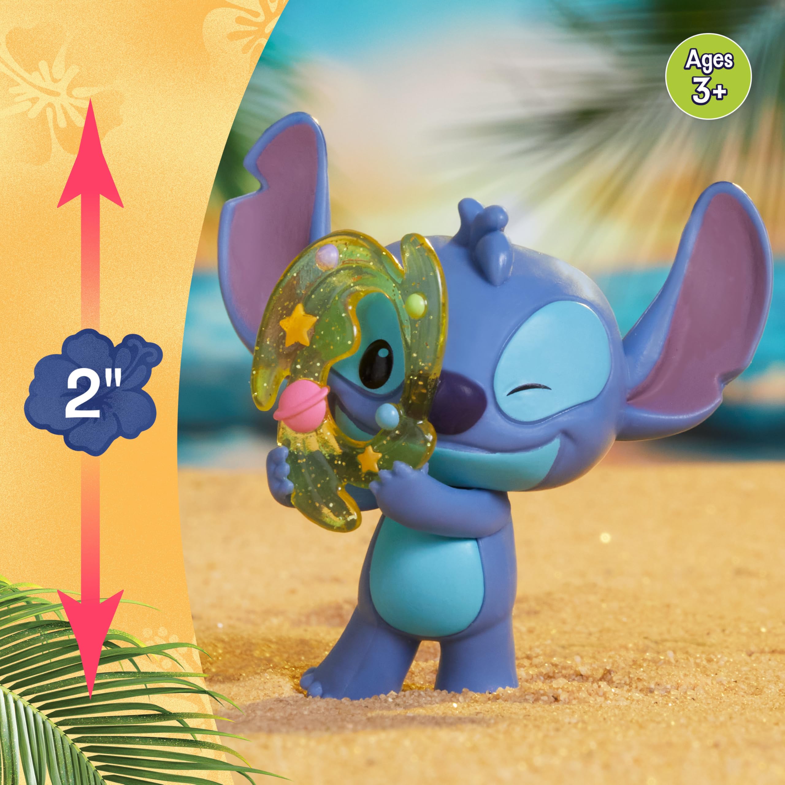 Disney Stitch Outta This World Collectible Mini Figure Capsule - Blind Surprise with 13 Kawaii Figures, Ages 3+