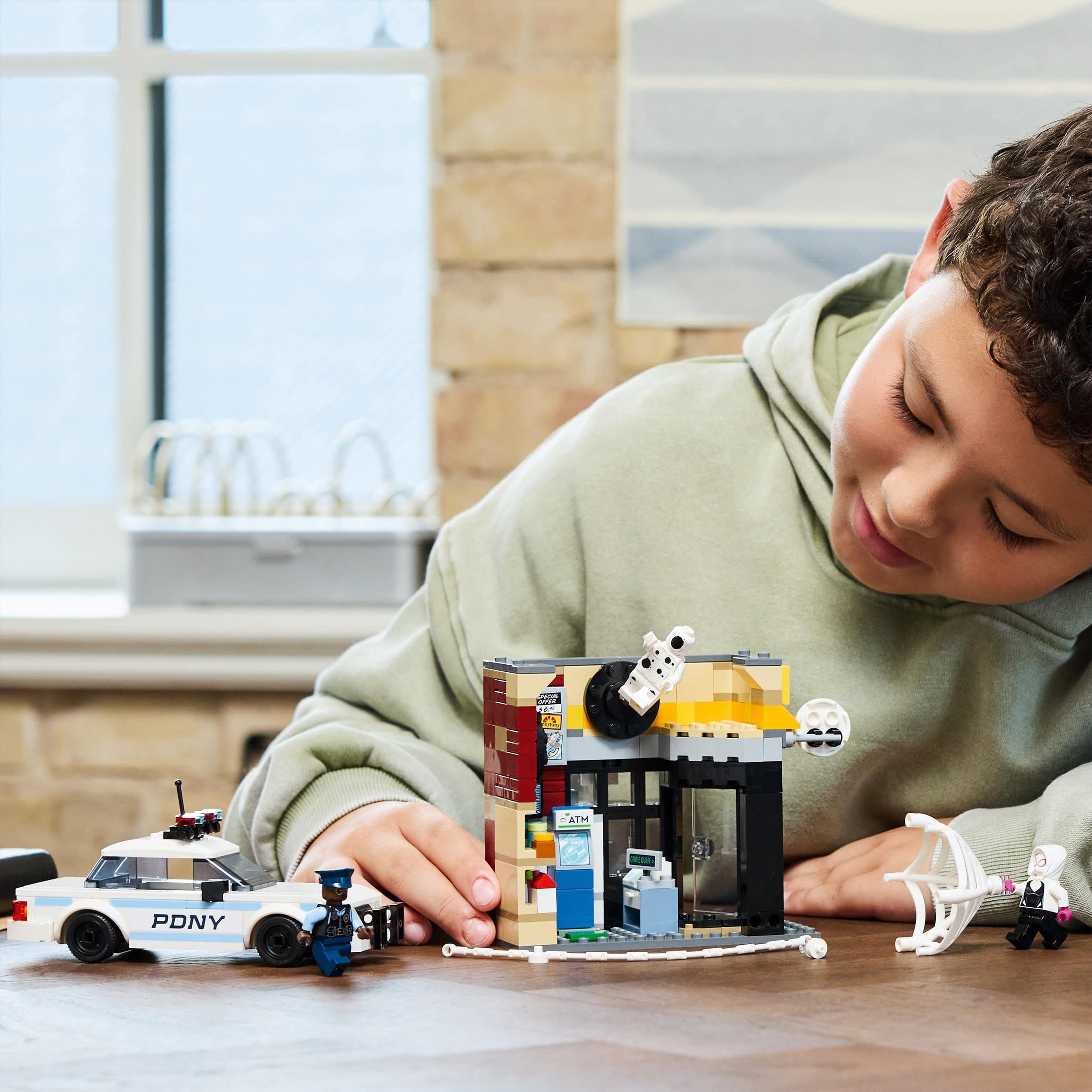 LEGO Marvel Spider-Verse: Miles Morales vs. The Spot - Super Heroes Playset for Ages 9+ 4