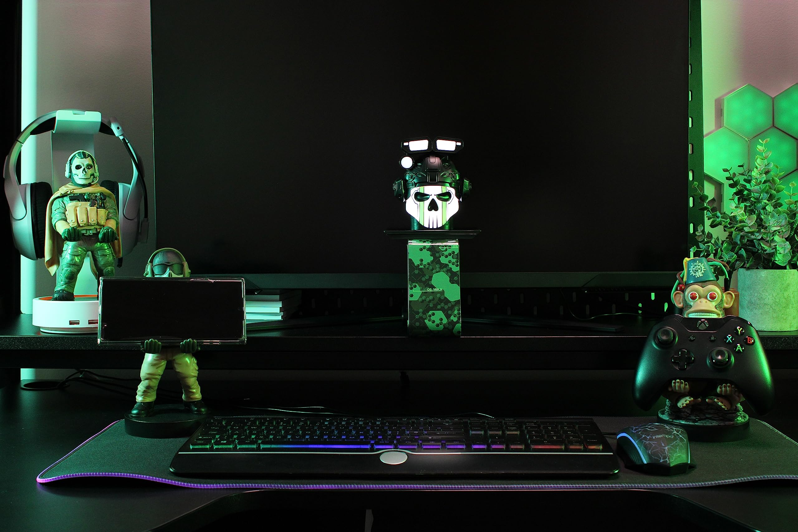 Call of Duty Warzone – Ghost-Controller-Halter und Telefonständer für Xbox, PS5, Switch 12