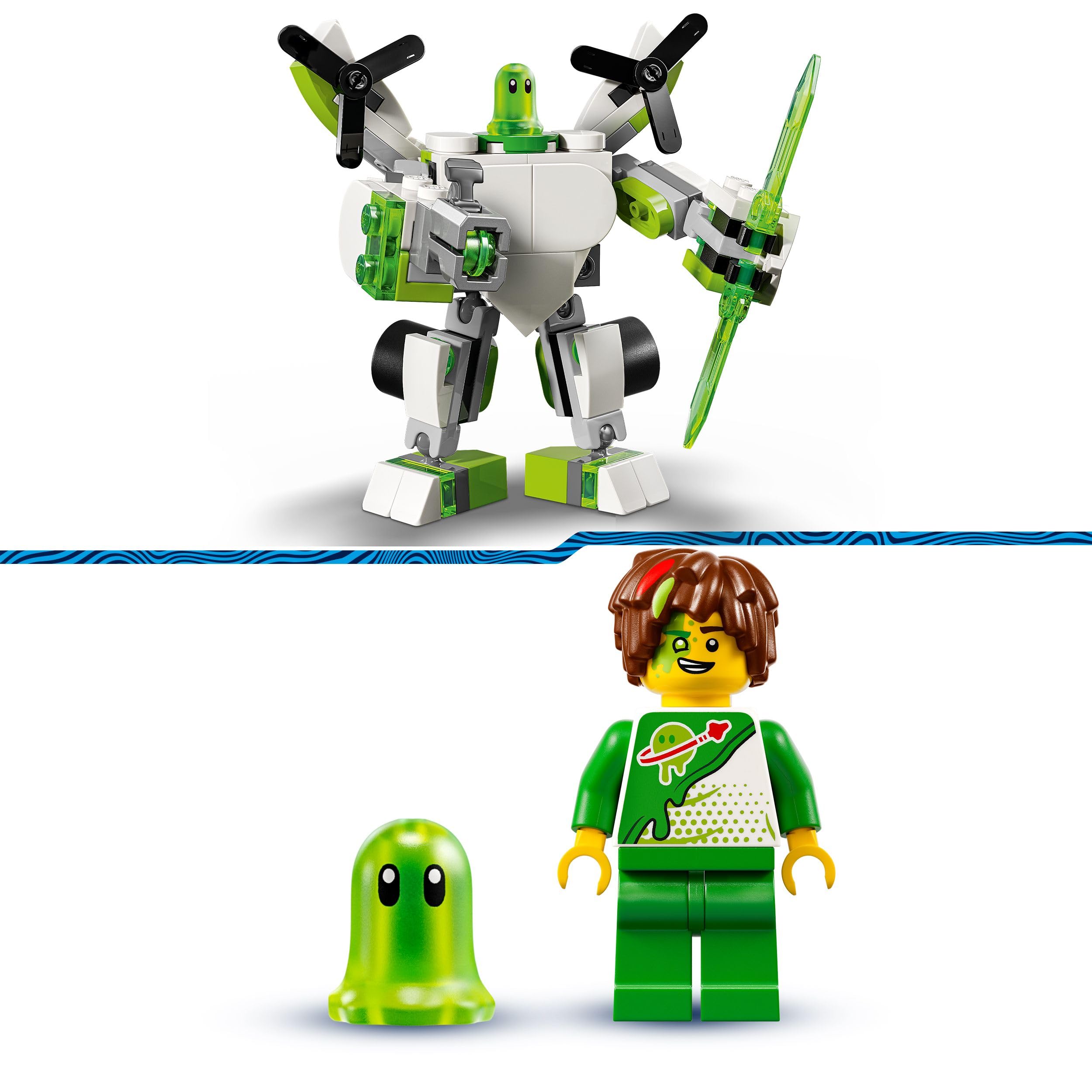 LEGO DREAMZzz Z-Blob’s Robot and Vehicle Adventures Set - 20 Build Options for Ages 7+ 4