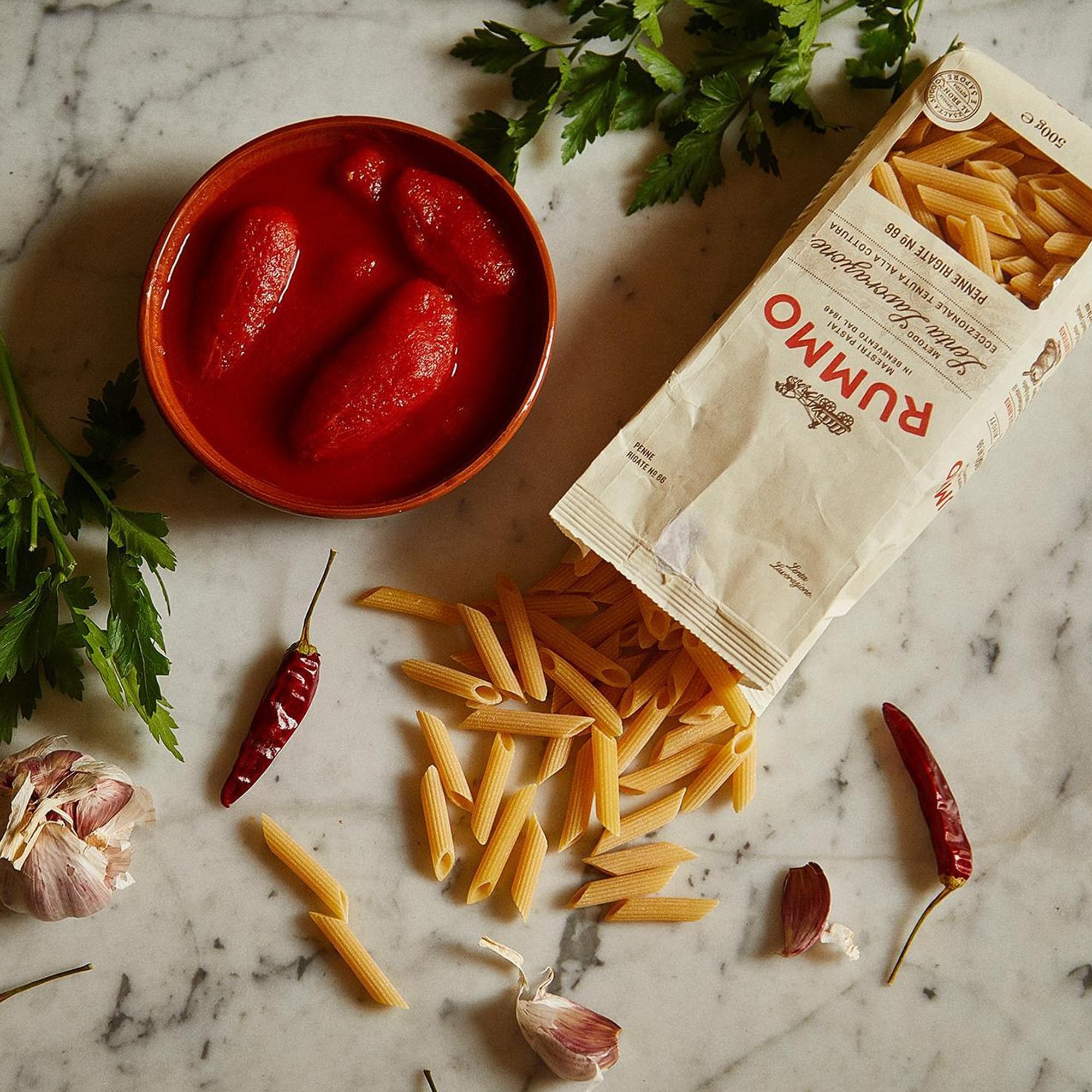 Rummo - Riffelte Penne Rigate Nr.66 Pasta 500g 5