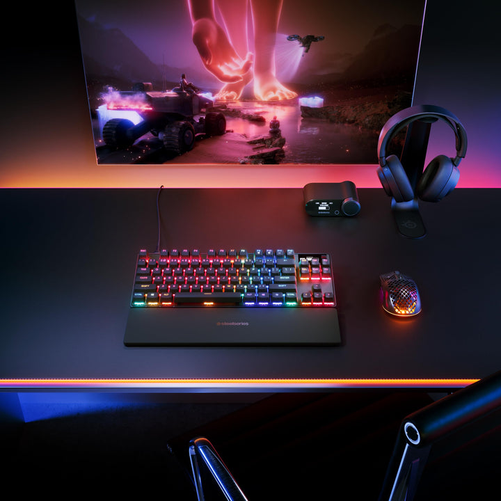 SteelSeries Apex Pro TKL Gen 3 (2025) - HyperMagnetic Gaming Keyboard - Black
