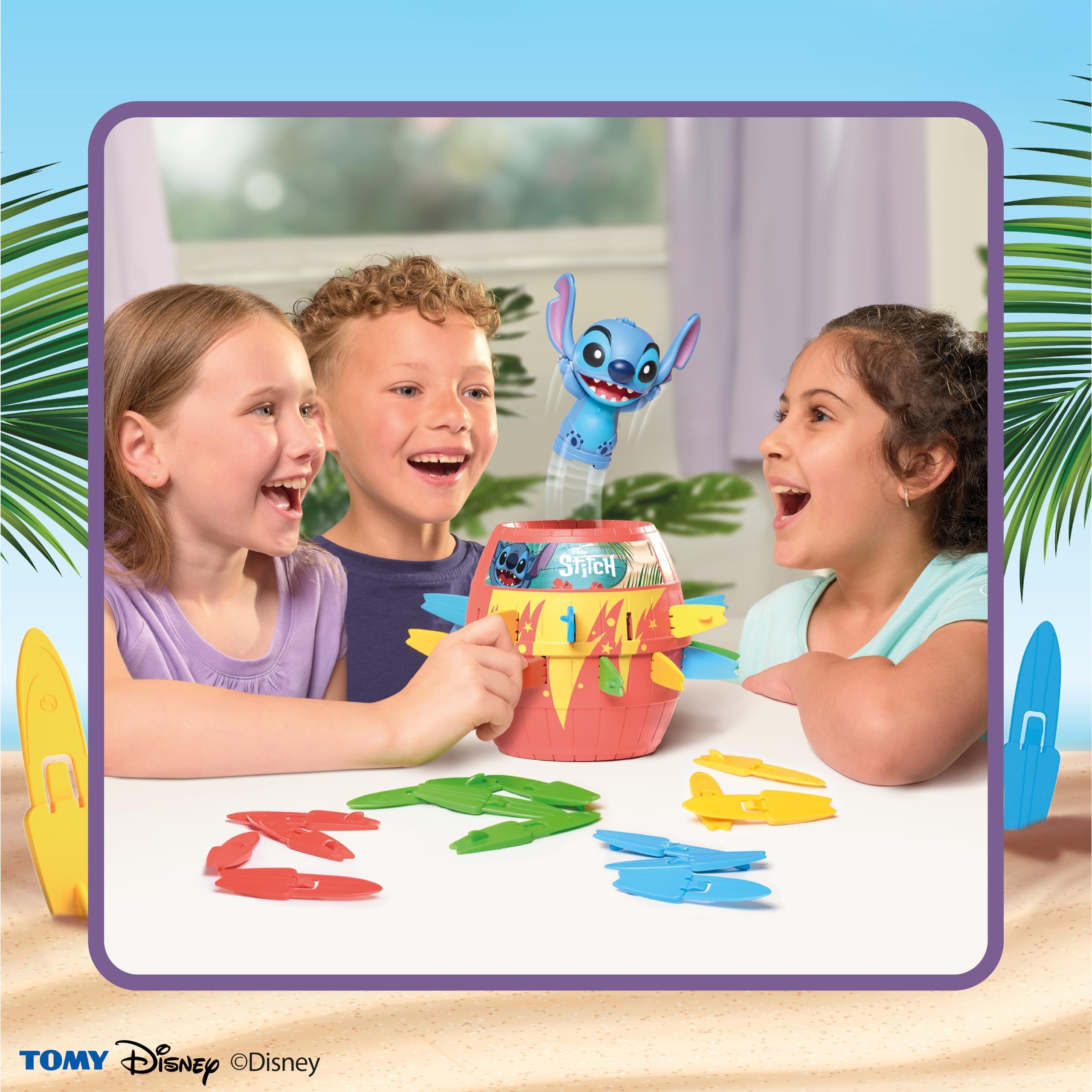 TOMY Disney Pop Up Stitch Action Board Game 3