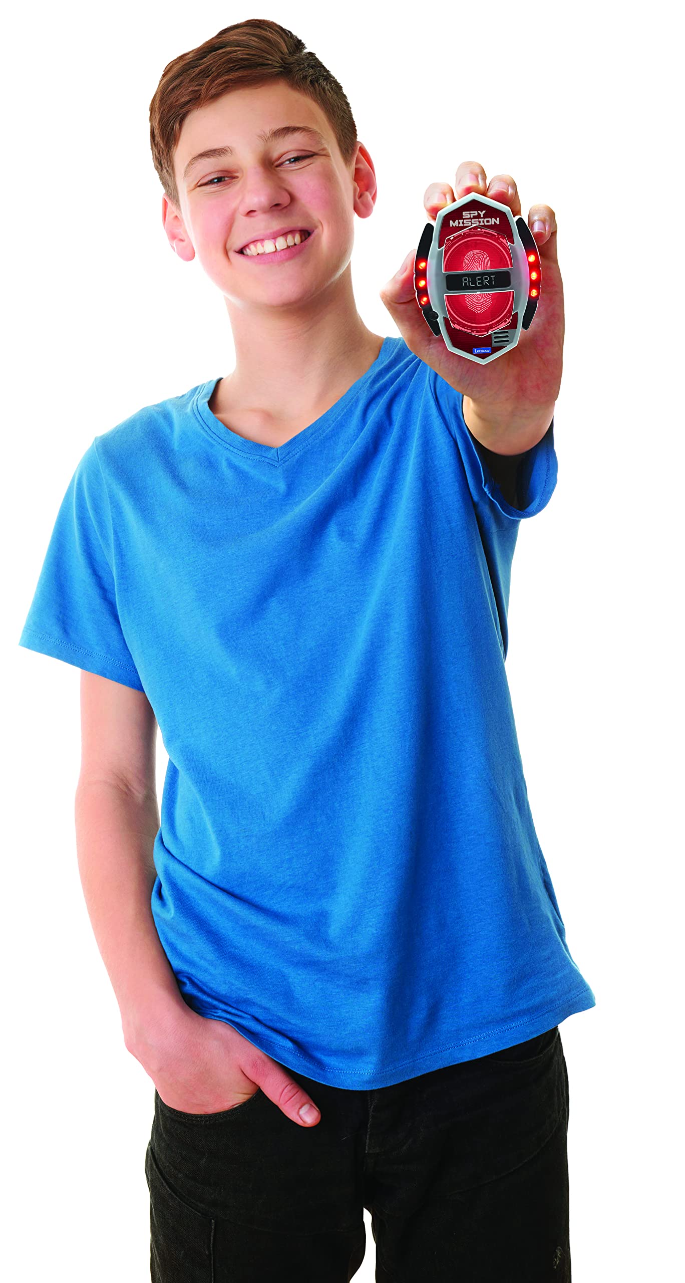 LEXIBOOK Spy Mission Motion Detector with Alarm and Light Effects | Detects up to 12m | Ages 6+ 6