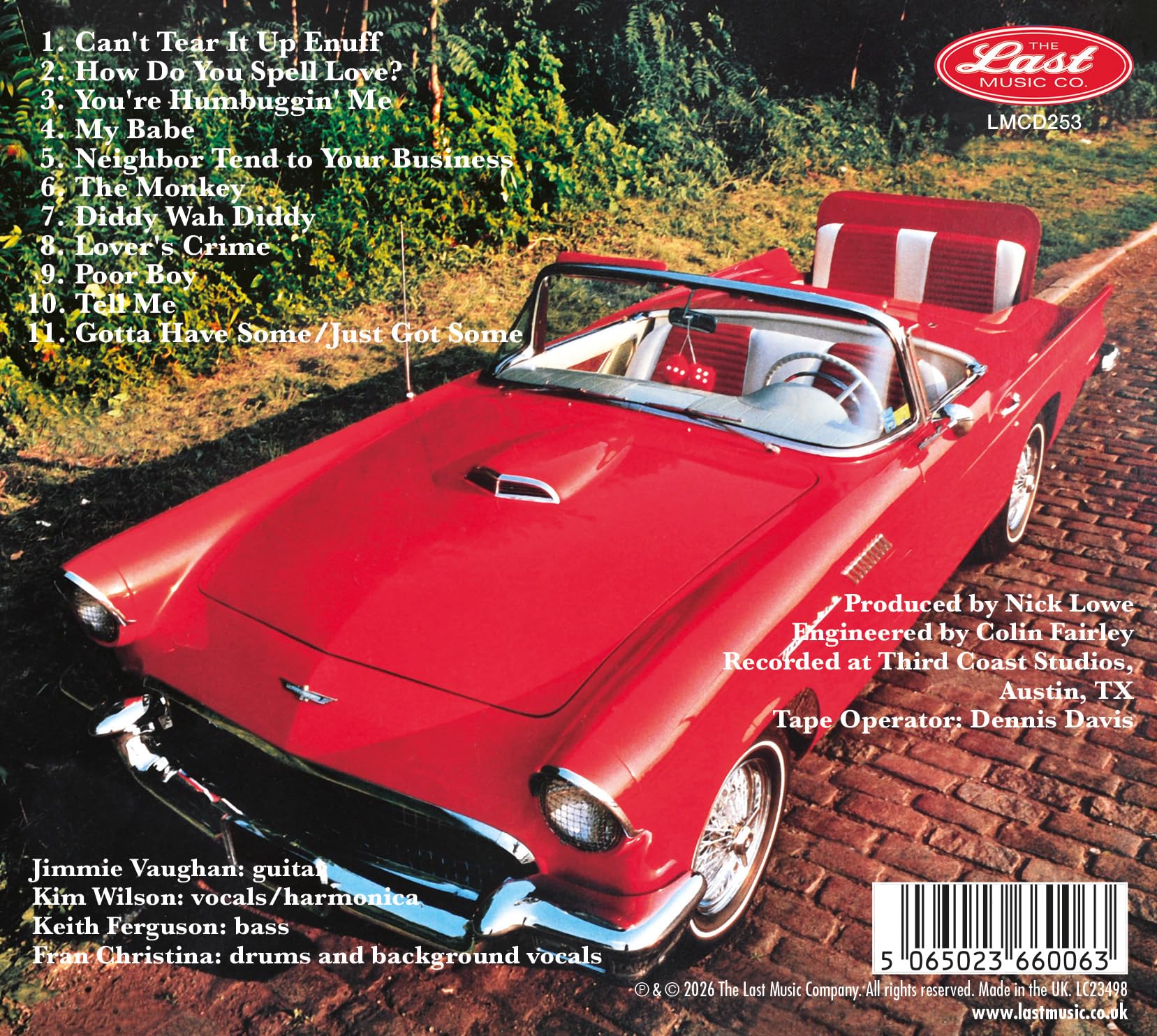 The Fabulous Thunderbirds - T-Bird Rhythm [audioCD]