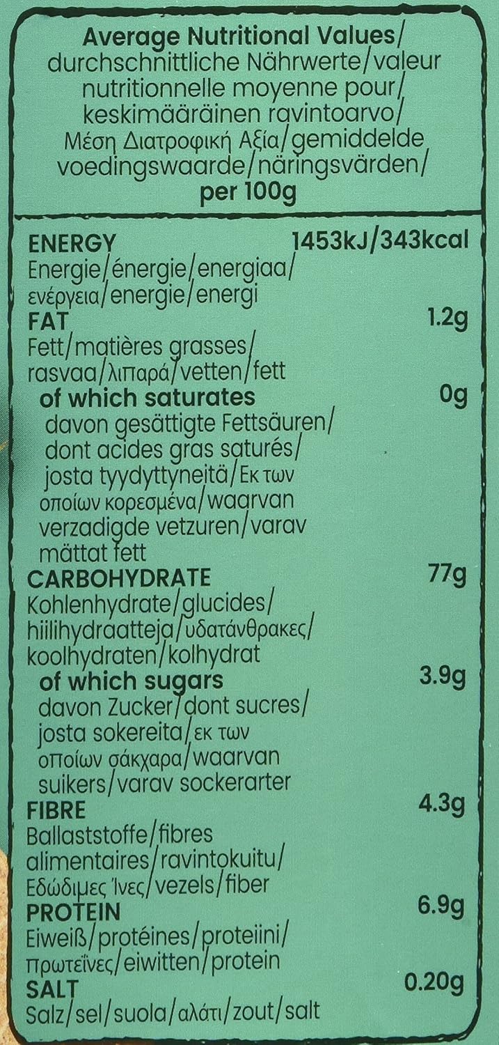 Amisa Organic Chestnut Crispbread Gluten Free Vegan, 100g
