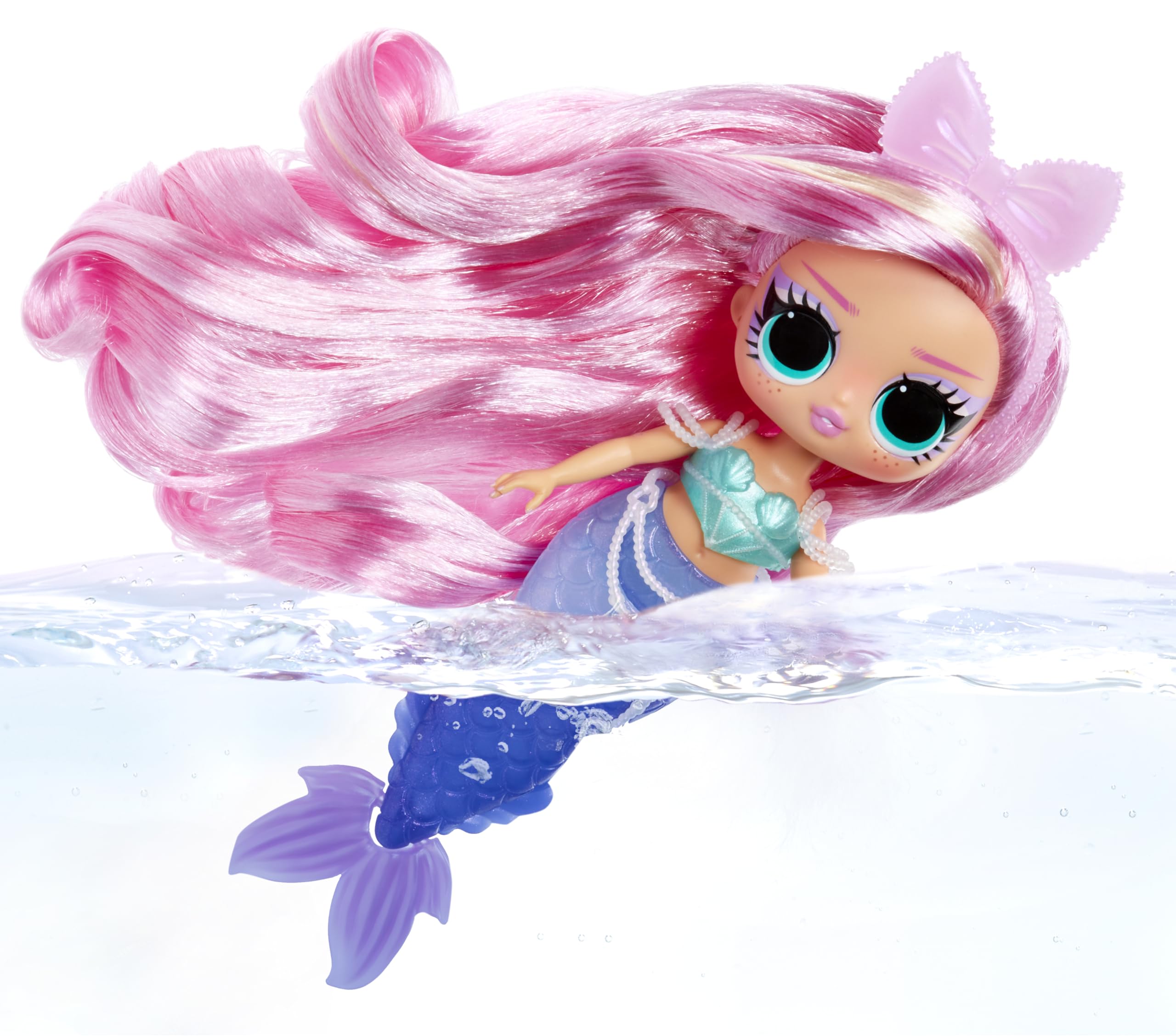 LOL Surprise! Tweens Mermaid Lola Waves – Modepuppe mit farbwechselndem Schwanz, beweglicher Flosse und Zubehör 4