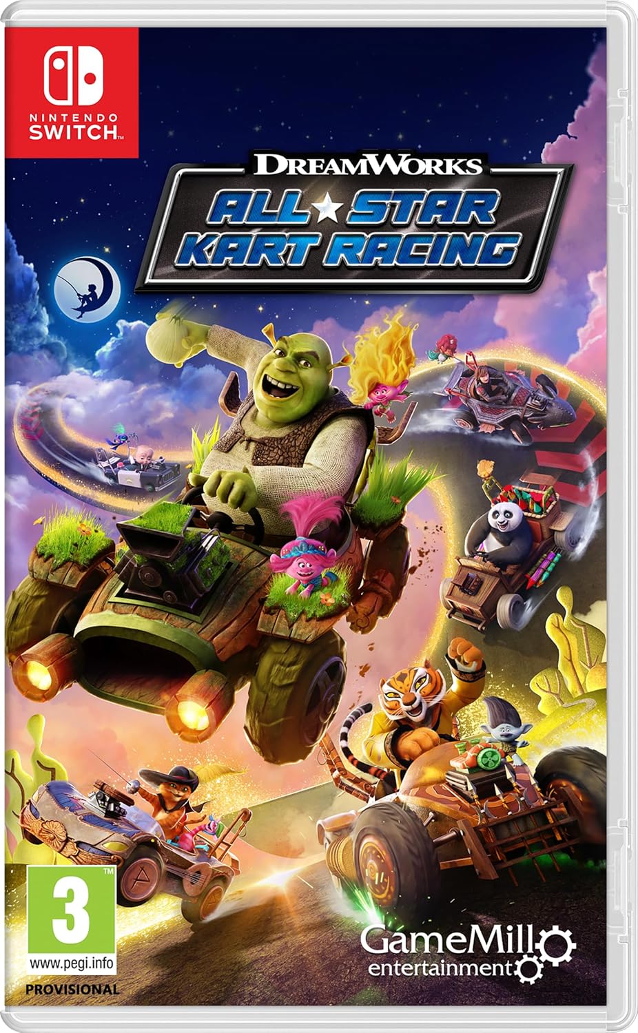 DreamWorks All-Star Kart Racing - Shrek, Po, Puss in Boots & Friends Racing Game (Nintendo Switch) 1