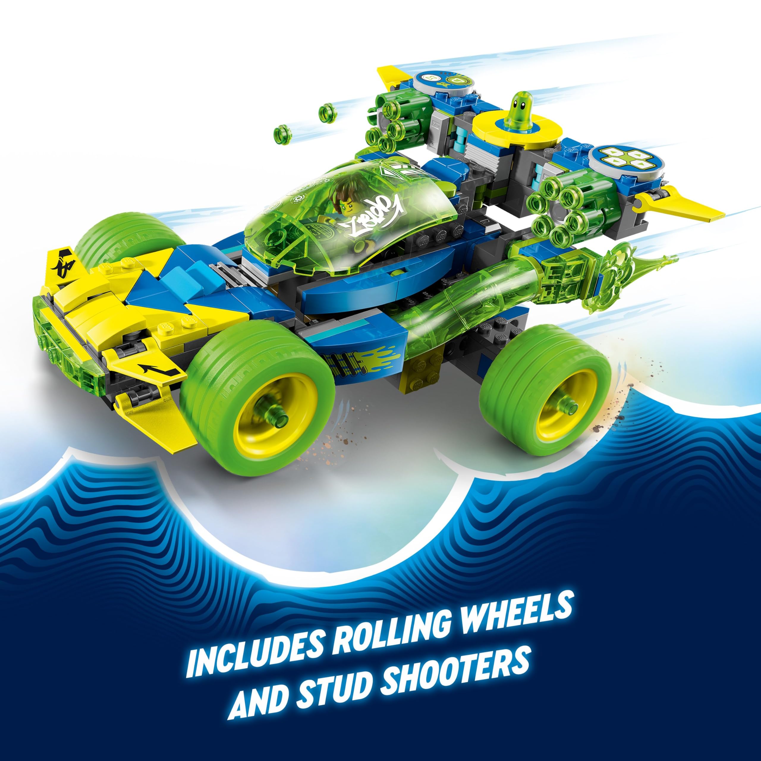 LEGO DREAMZzz 2in1 Mateo and the Z-Blob Action Race Car to Motorbike Building Set - 485 Pieces for Ages 8+ 3
