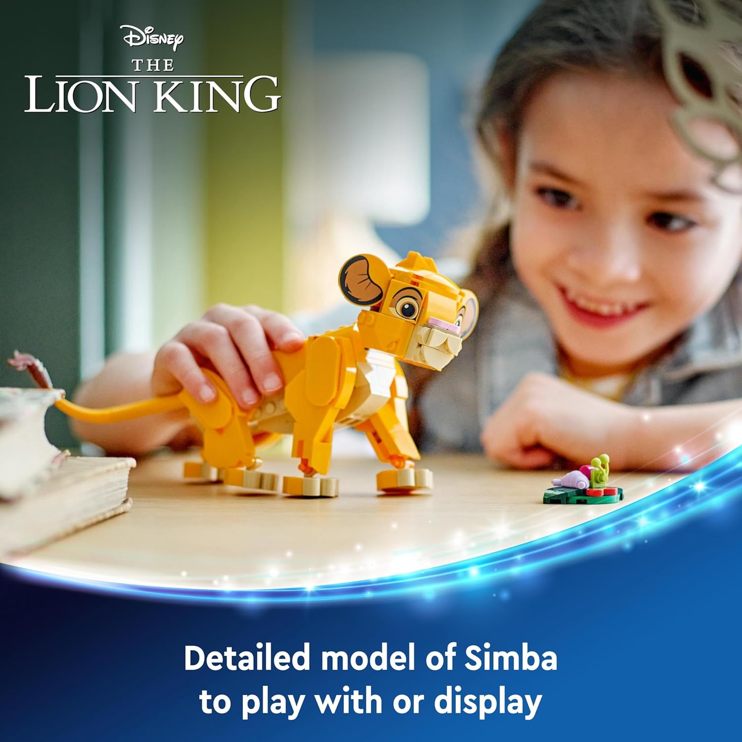 LEGO Disney Simba, der König der Löwen, Bauspielzeug – 222-teiliges Spielset für Kinder ab 6 Jahren 3
