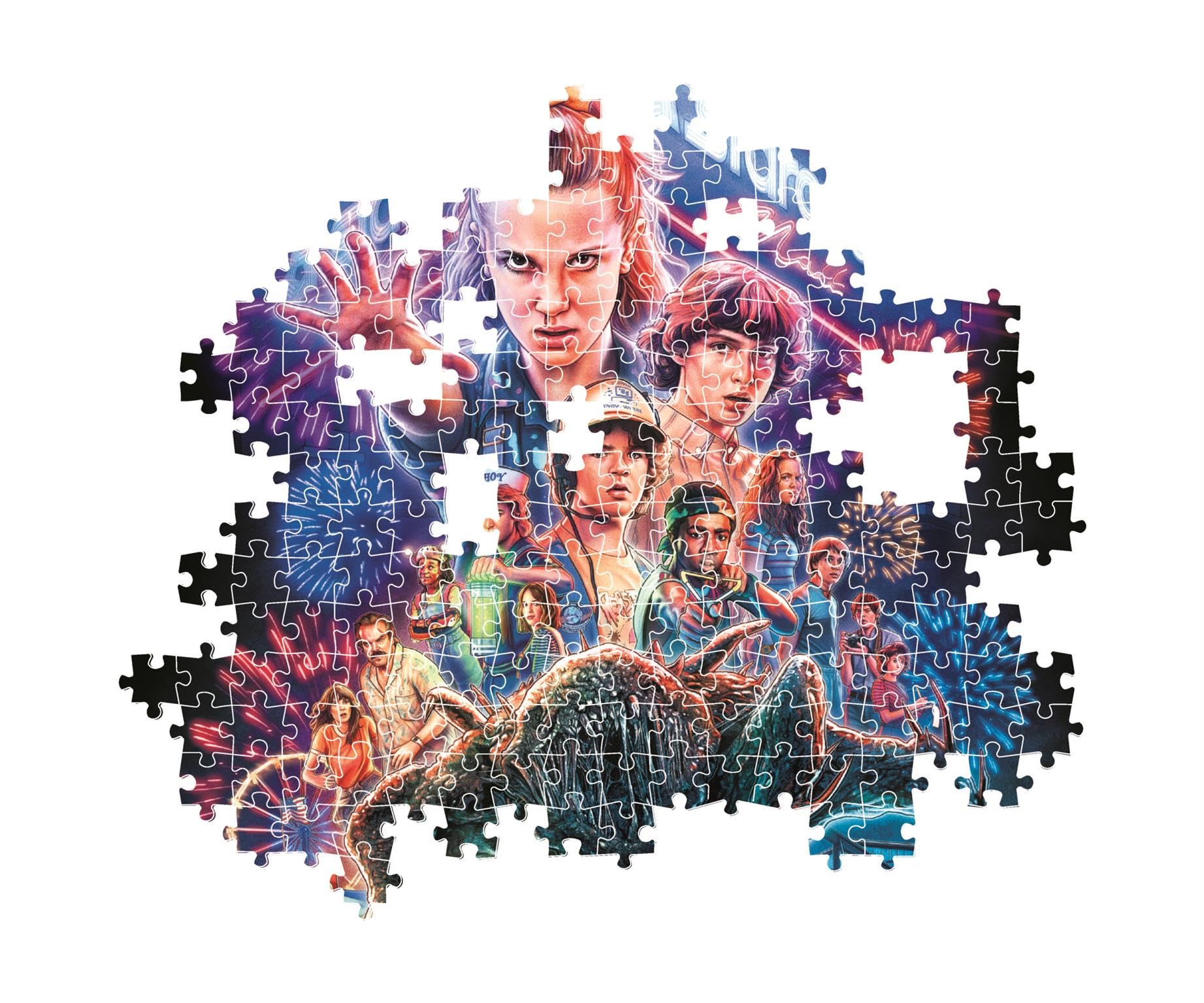 Clementoni Stranger Things 1000-Piece Jigsaw Puzzle - Adult Puzzle for Fans of Netflix Series 11