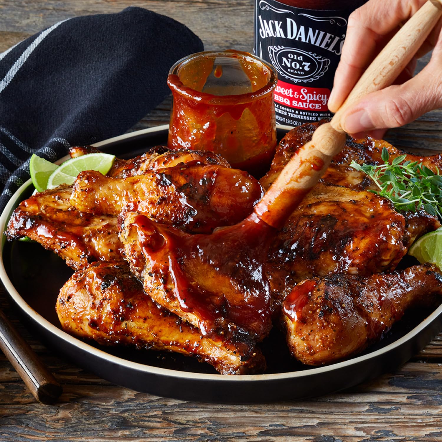JACKDANIEL'S Sweet & Spicy BBQ Sauce - Gluten Free, 280g Bottle 6