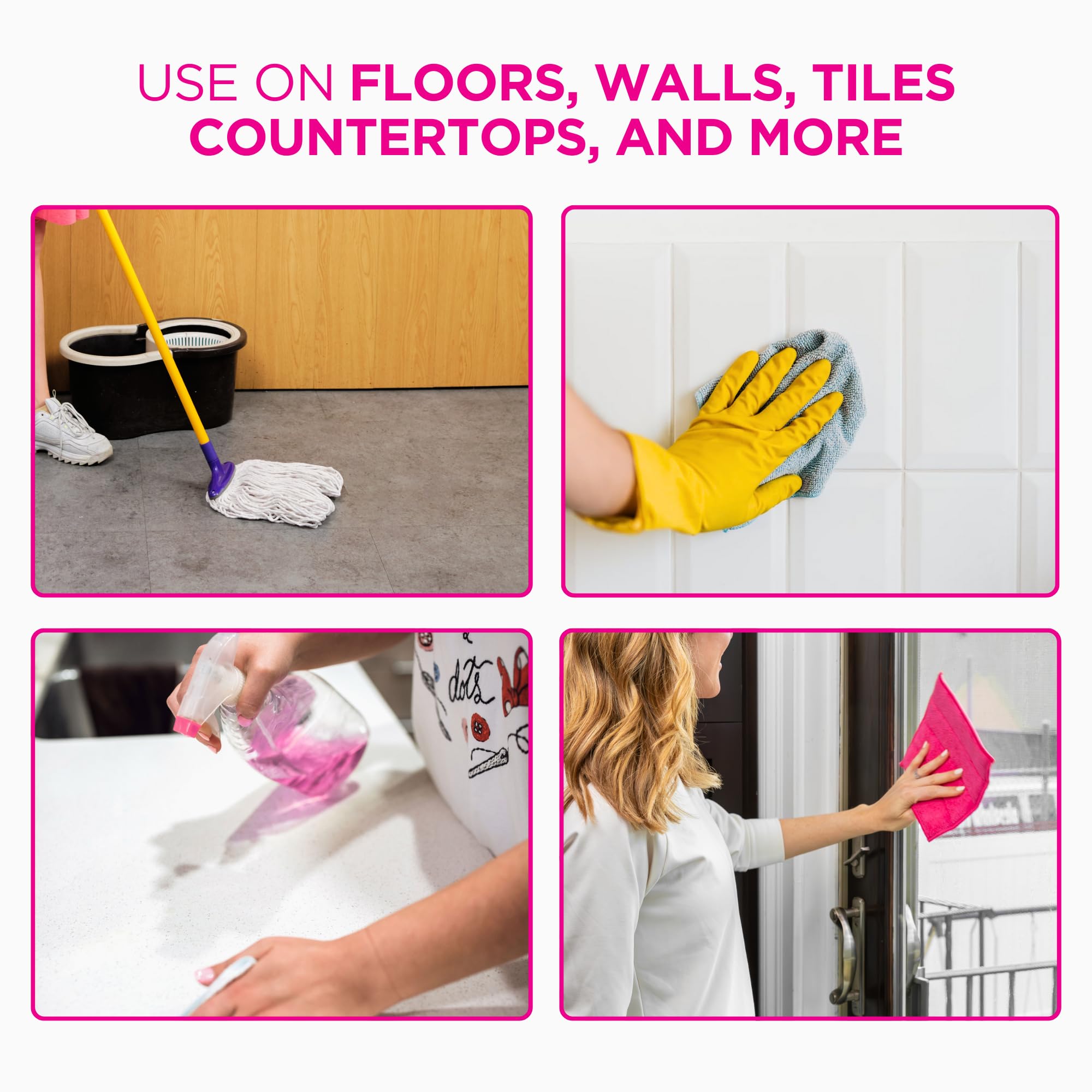 Stardrops Pink Stuff All Purpose Floor Cleaner - Concentrated Formula | 1 Litre 4