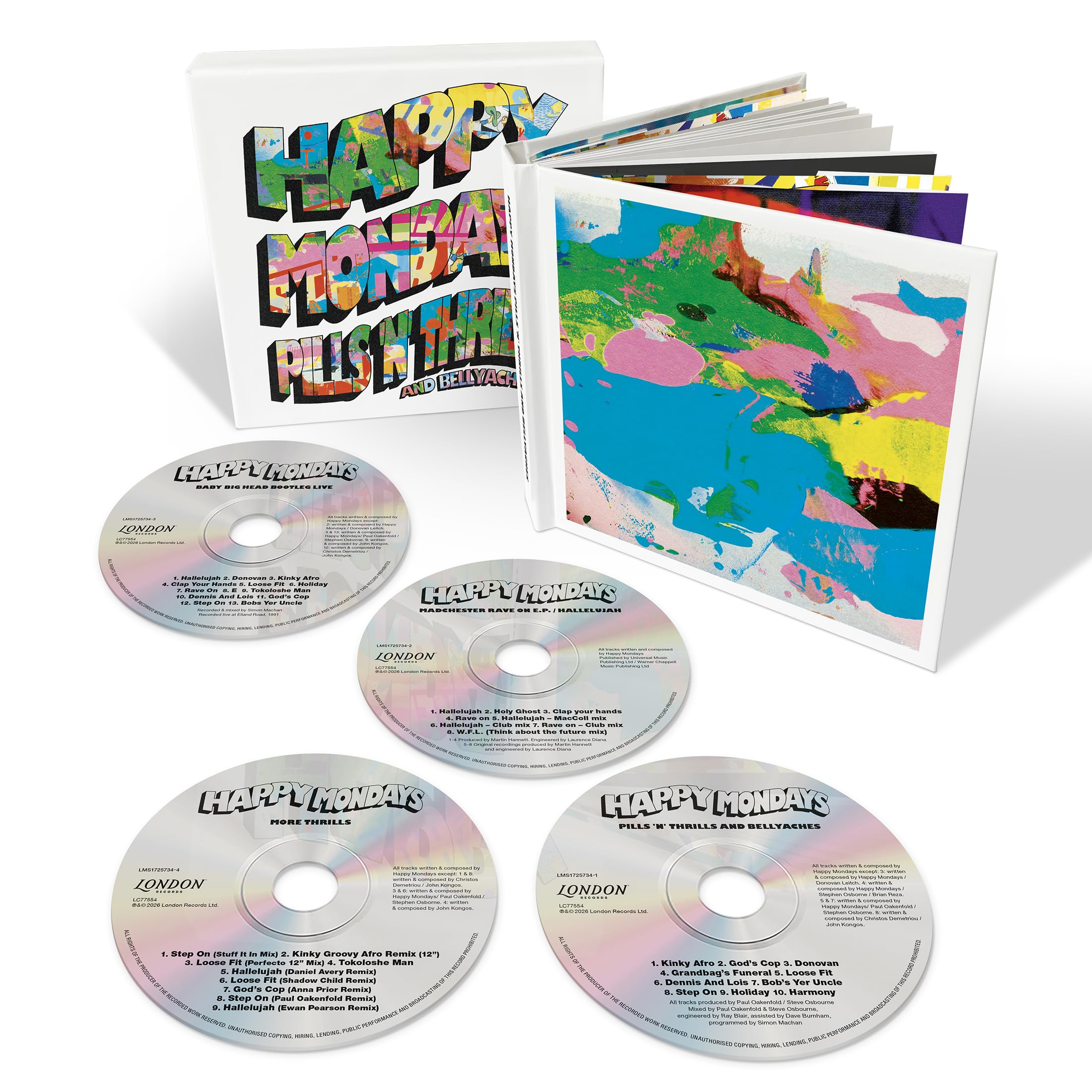 Happy Mondays - Pills 'n' Thrills and Bellyaches [4CD] 1