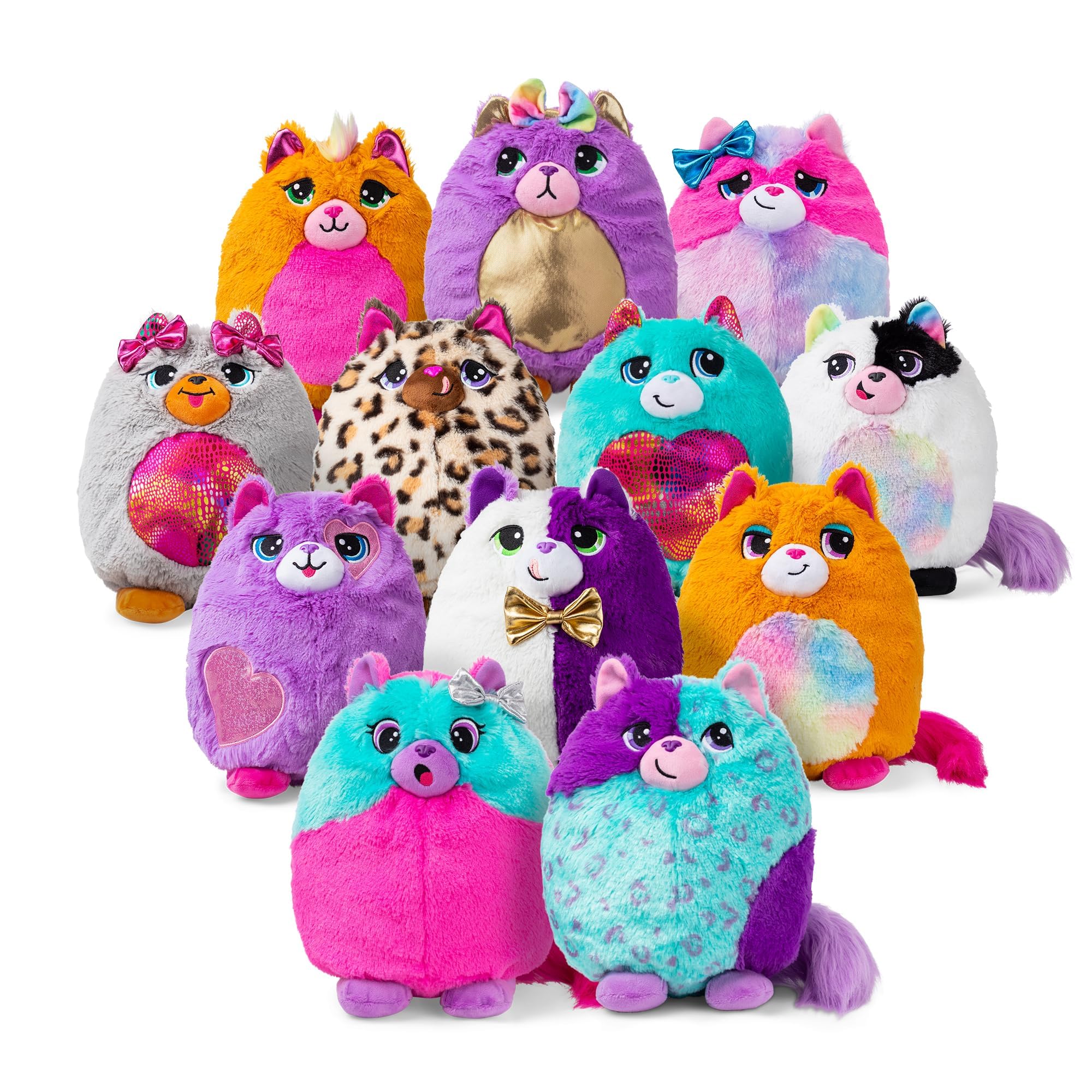 Basic Fun Misfittens Surprise Cat Plush - Assorted Colors, Ages 4+ 2