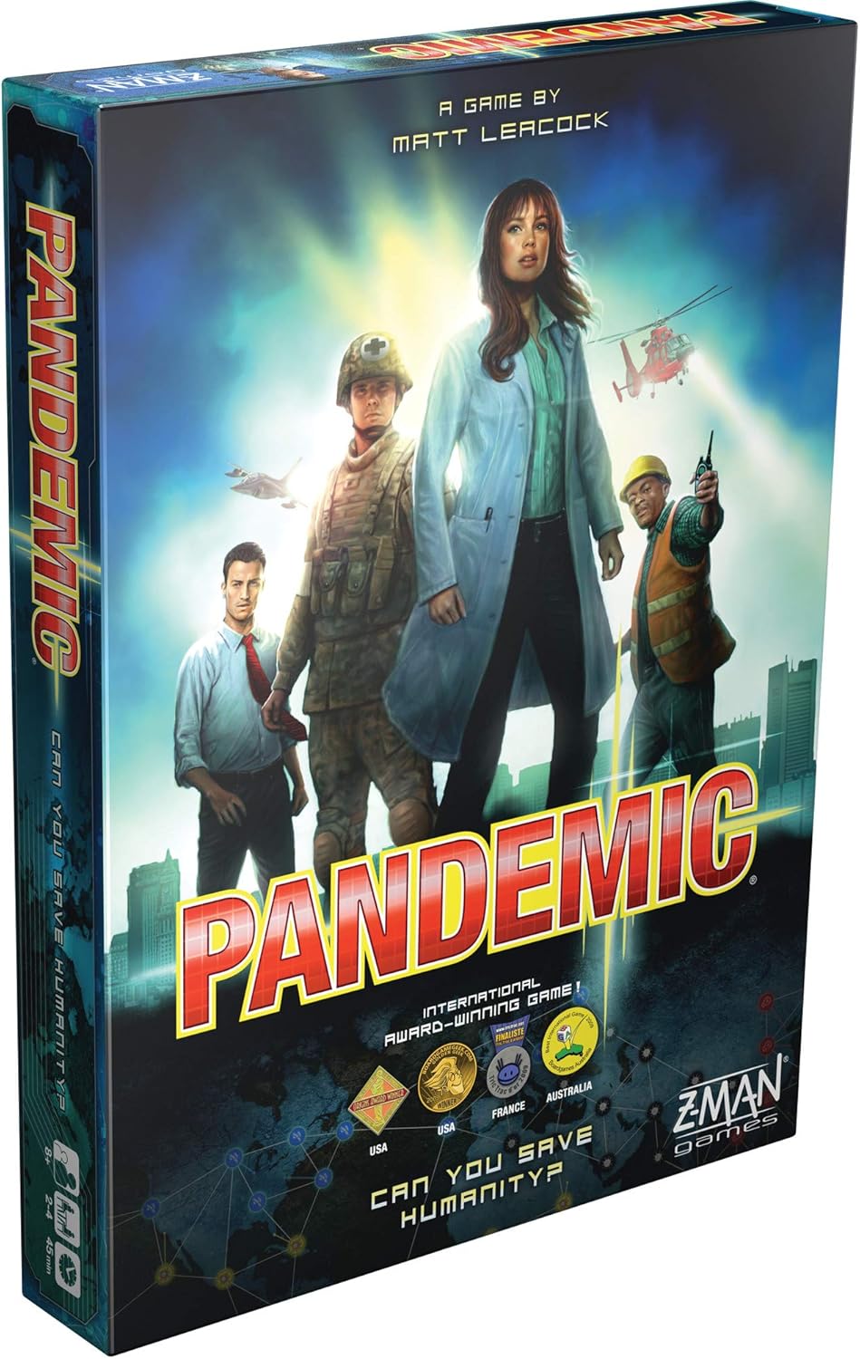 Z-Man Games Pandemie-Brettspiel 1