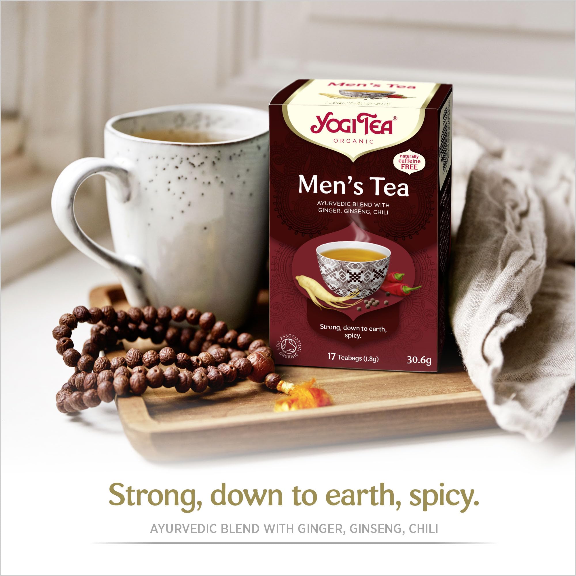 YOGI TEA - Men's Tea Organic Spice and Herbal Tea Caffeine Free 102 Bags 4