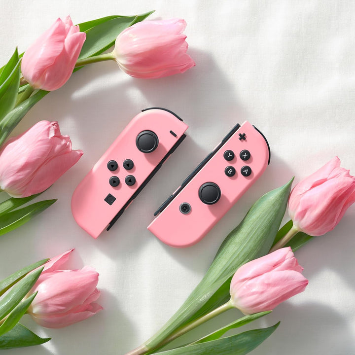 Princess Peach: Showtime! - Nintendo Switch Joy-Con Pair (Pastel Pink)
