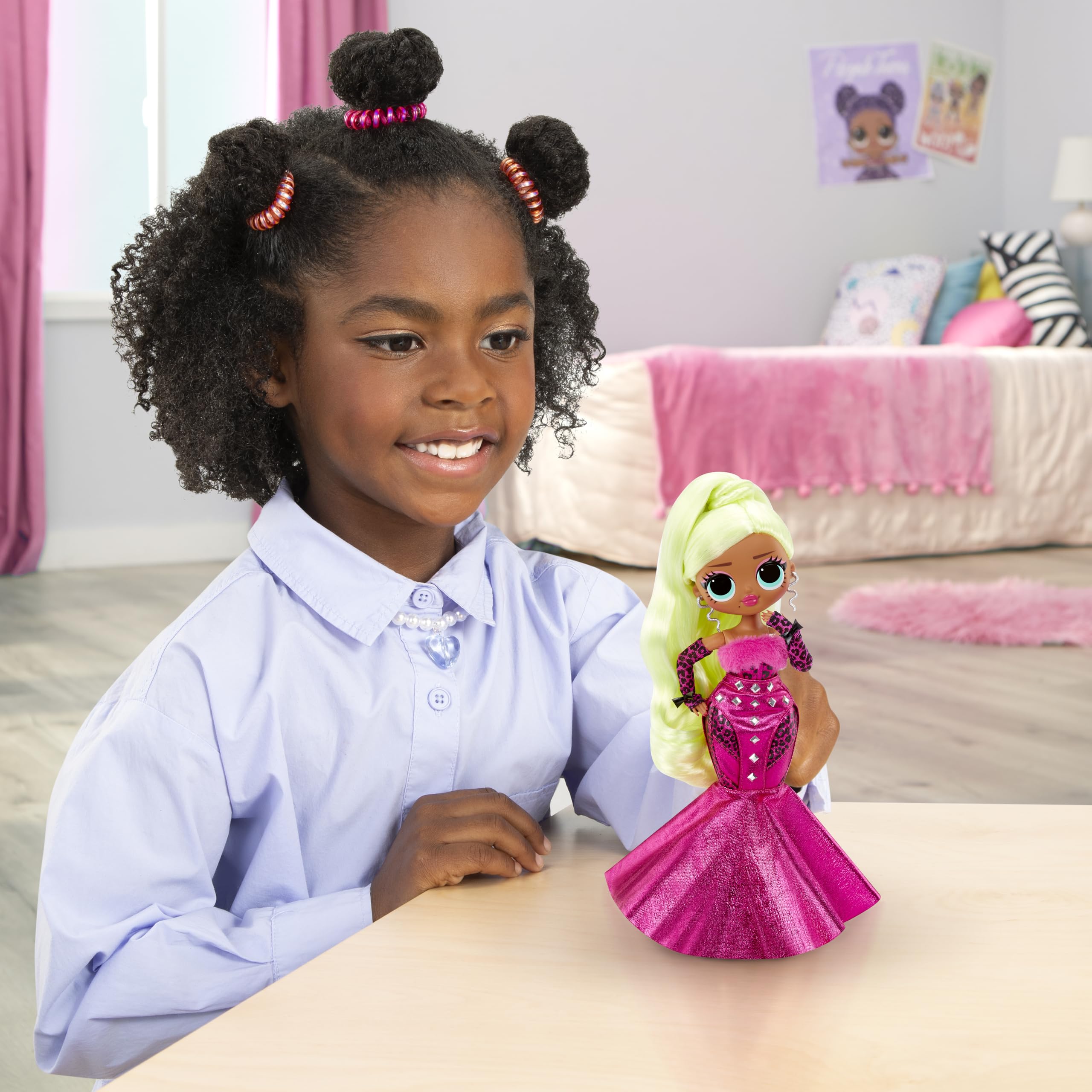 L.O.L. Surprise! OMG Fashion Doll - Lady Diva Re-release | Transforming Fashions | Ages 4+ 5
