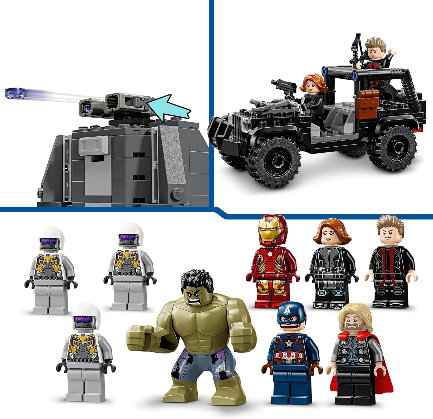 LEGO Marvel The Avengers Assemble: Age of Ultron - 613-Piece Buildable Super Hero Playset for Ages 10+ 2