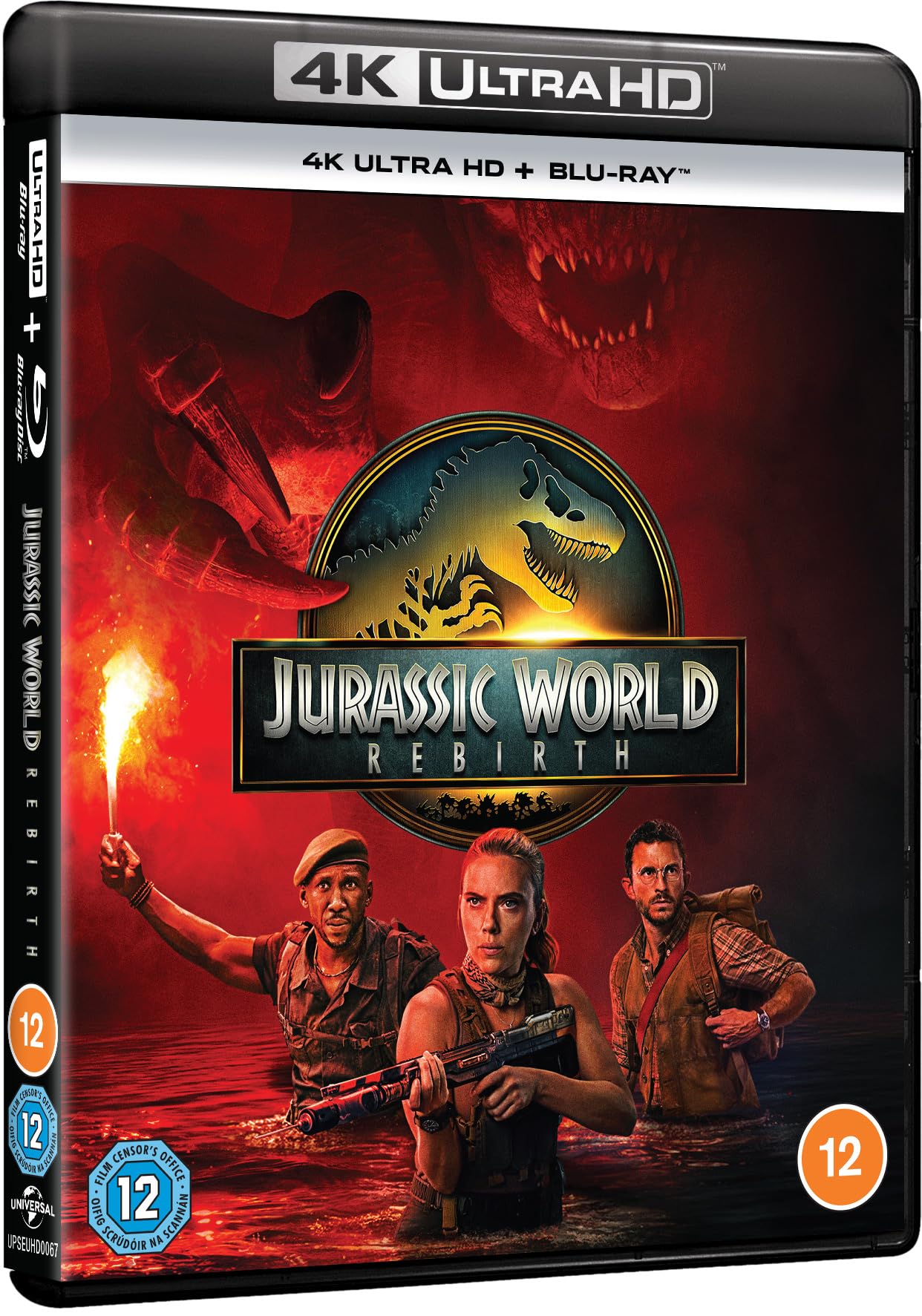 Jurassic World: Rebirth [4K UHD & Blu-Ray] [Region B] 2