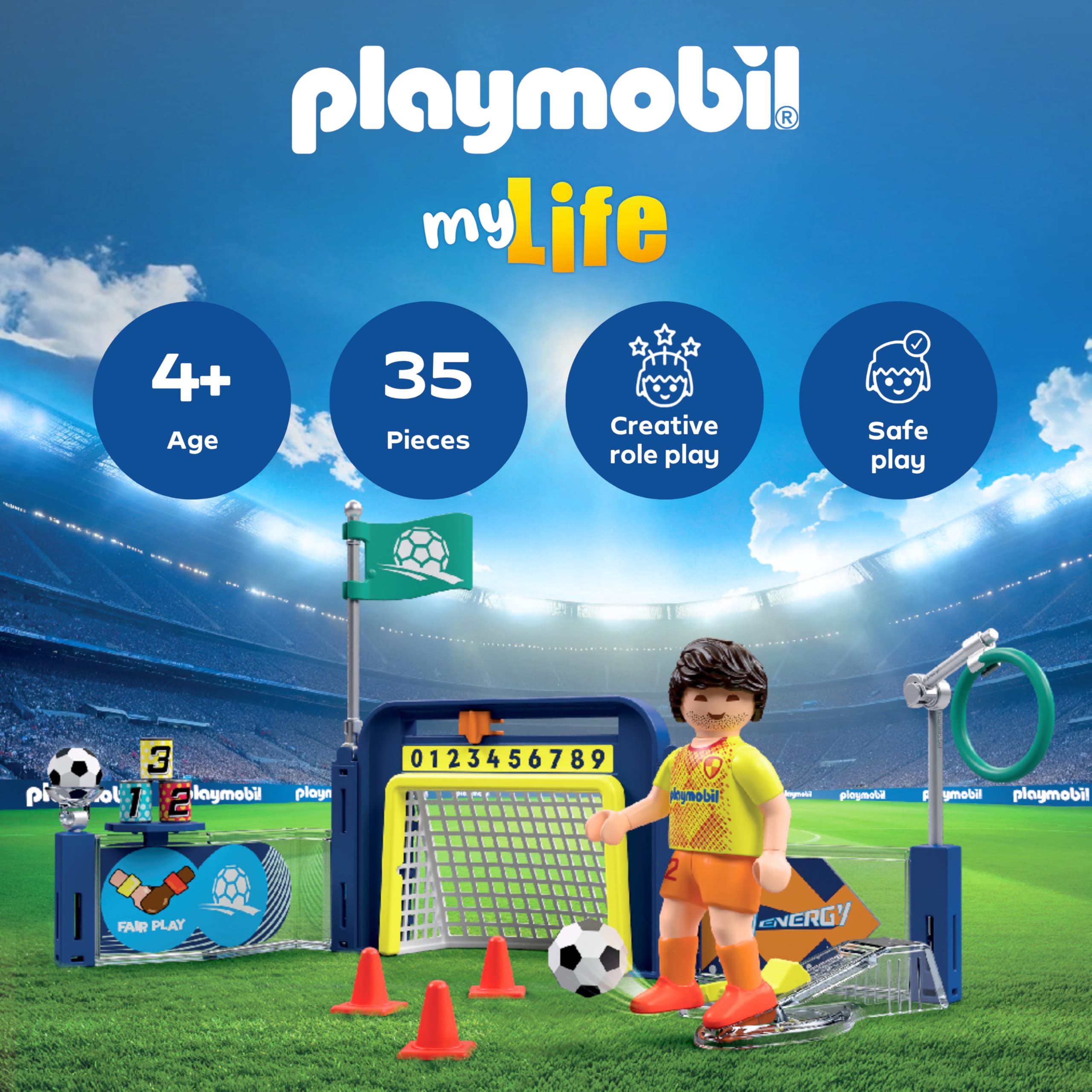 Playmobil | My Life | Soccer Training Station | Training Ground with Target 2