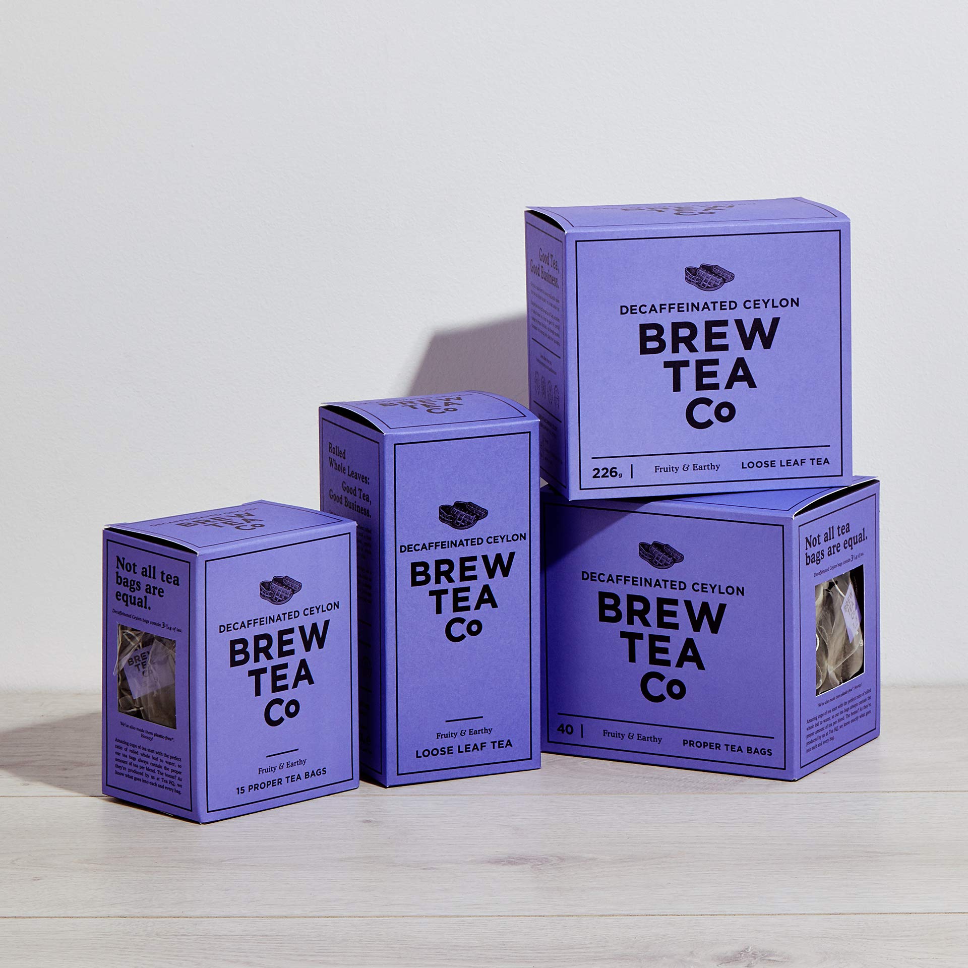 Brew Tea Co CO2 Decaffeinated Ceylon Loose Leaf Tea, 226 g 3