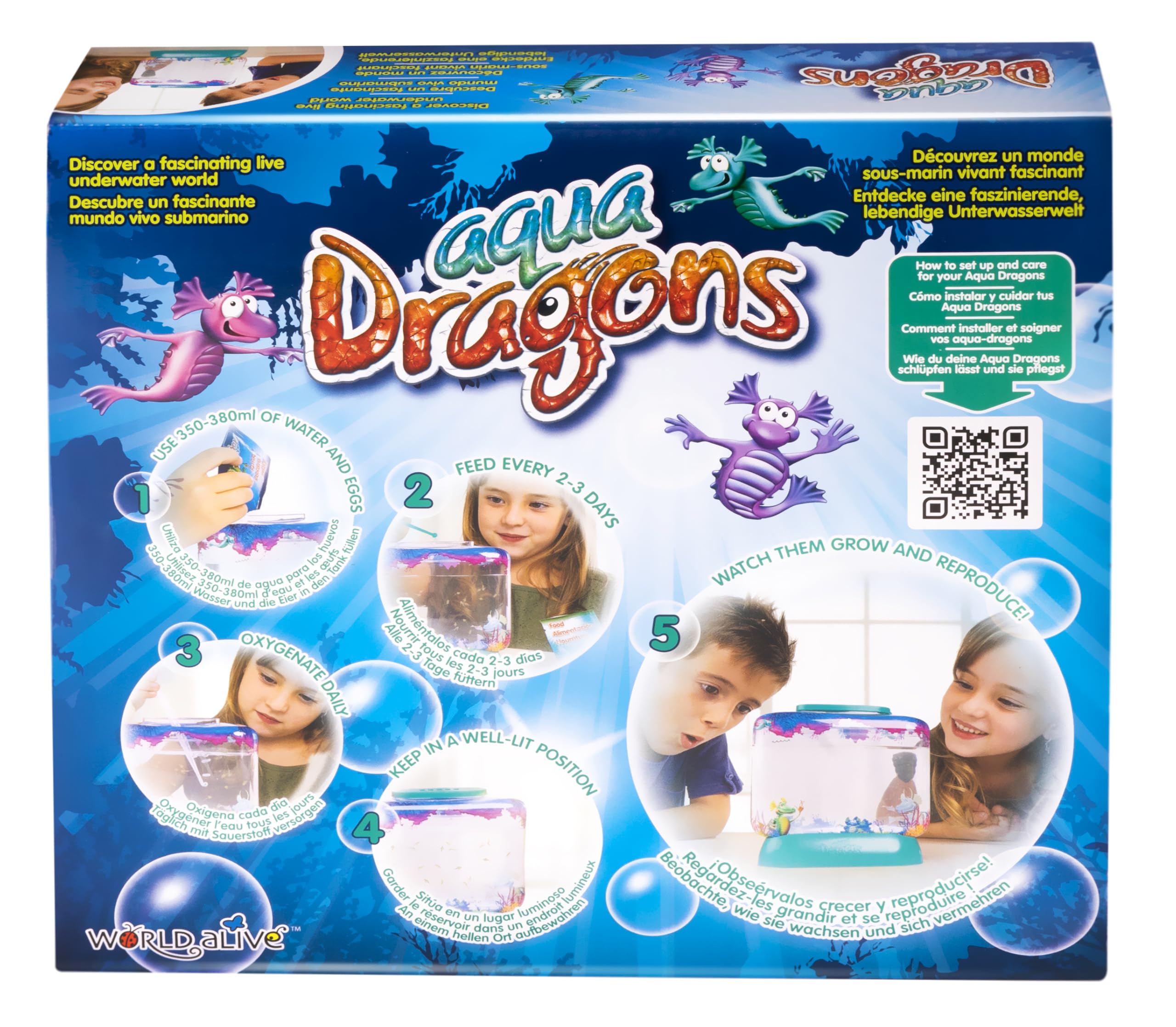 Aqua Dragons Live Aquatic Creatures Science Kit ID4001 for Ages 6+ | Hatches in 2-3 Days 2