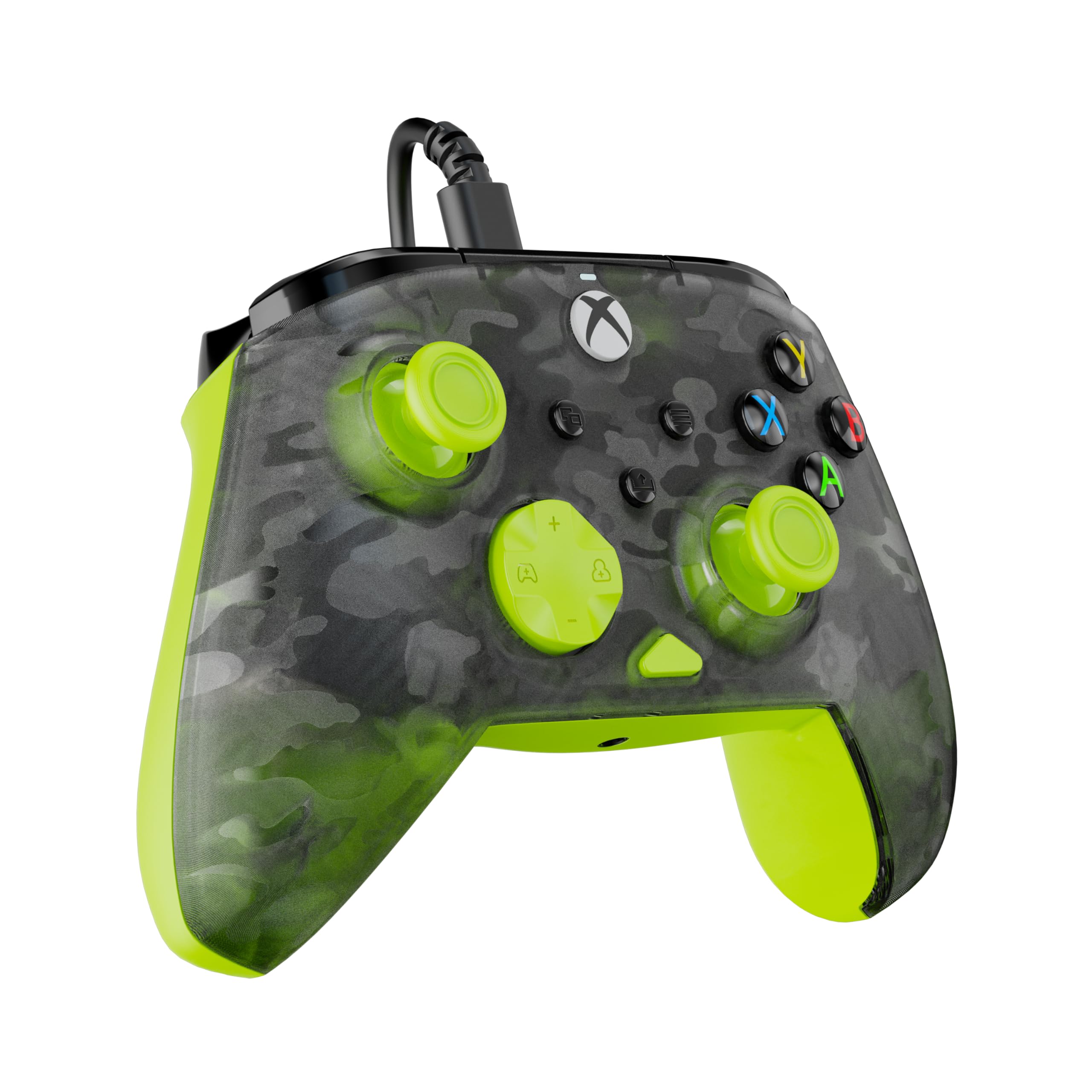 Turtle Beach Rematch Core Wired Gaming Controller for Xbox & PC - Yellow and Ghost Black Camo 6