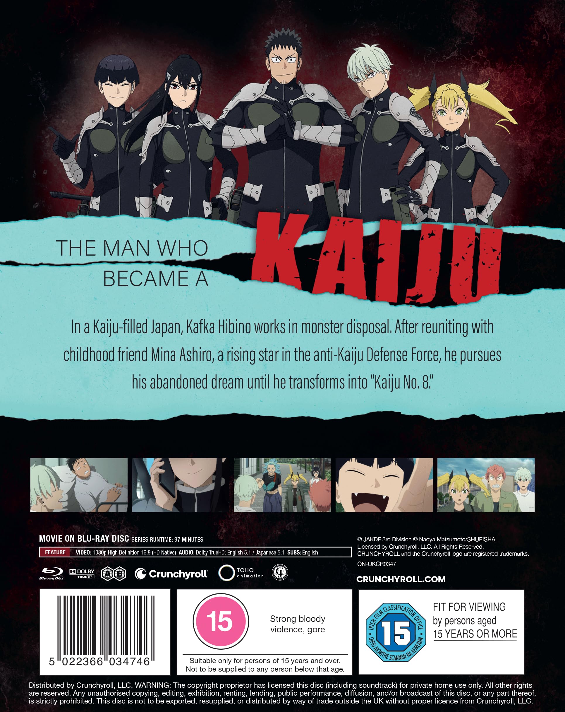 Kaiju No. 8: Mission Recon Steelbook [Blu-ray] 5