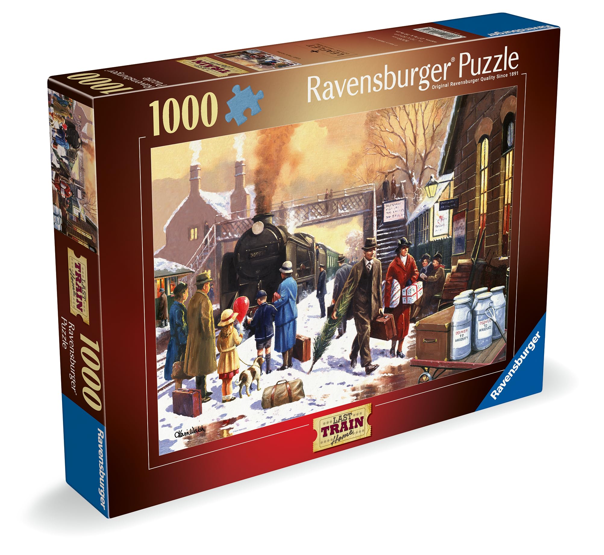 Ravensburger Last Train Home 1000 Piece Jigsaw Puzzle for Adults & Kids 12+ 4