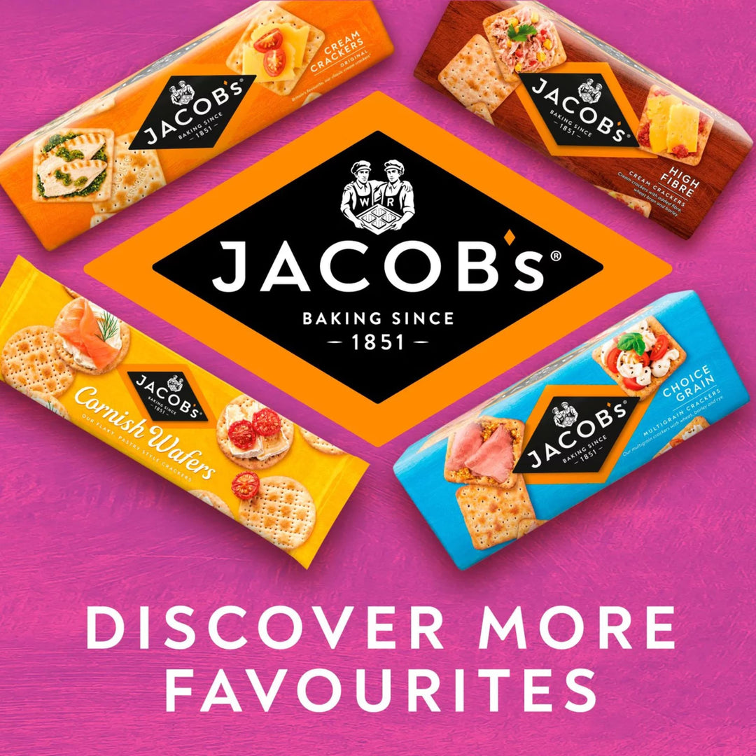 Jacob's Butter Puffs Crackers - Light & Flaky Biscuit, 200g (Pack of 1)