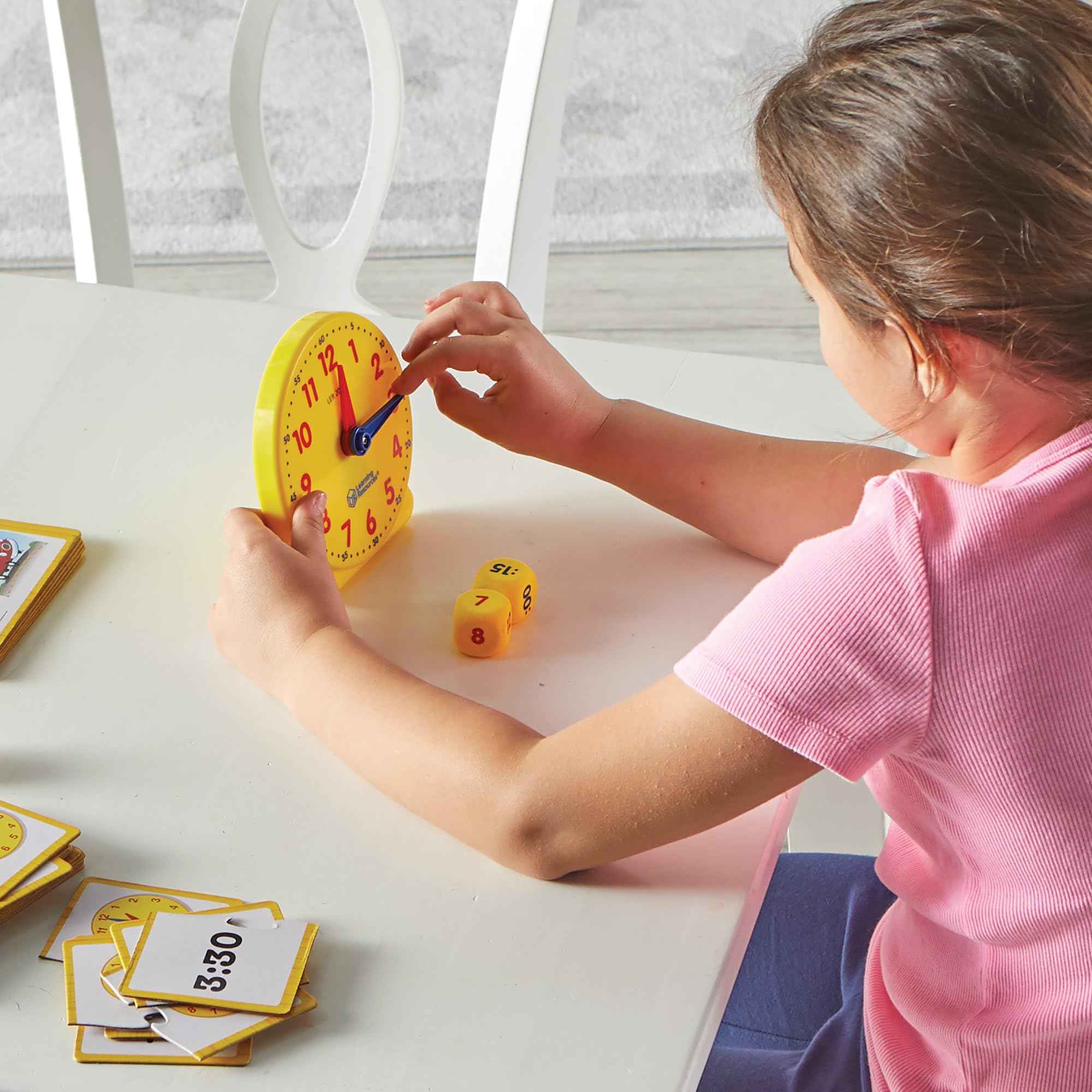 Learning Resources Time Activity Set - 120-Piece Educational Clock for Teaching Time, Ages 5-9 6