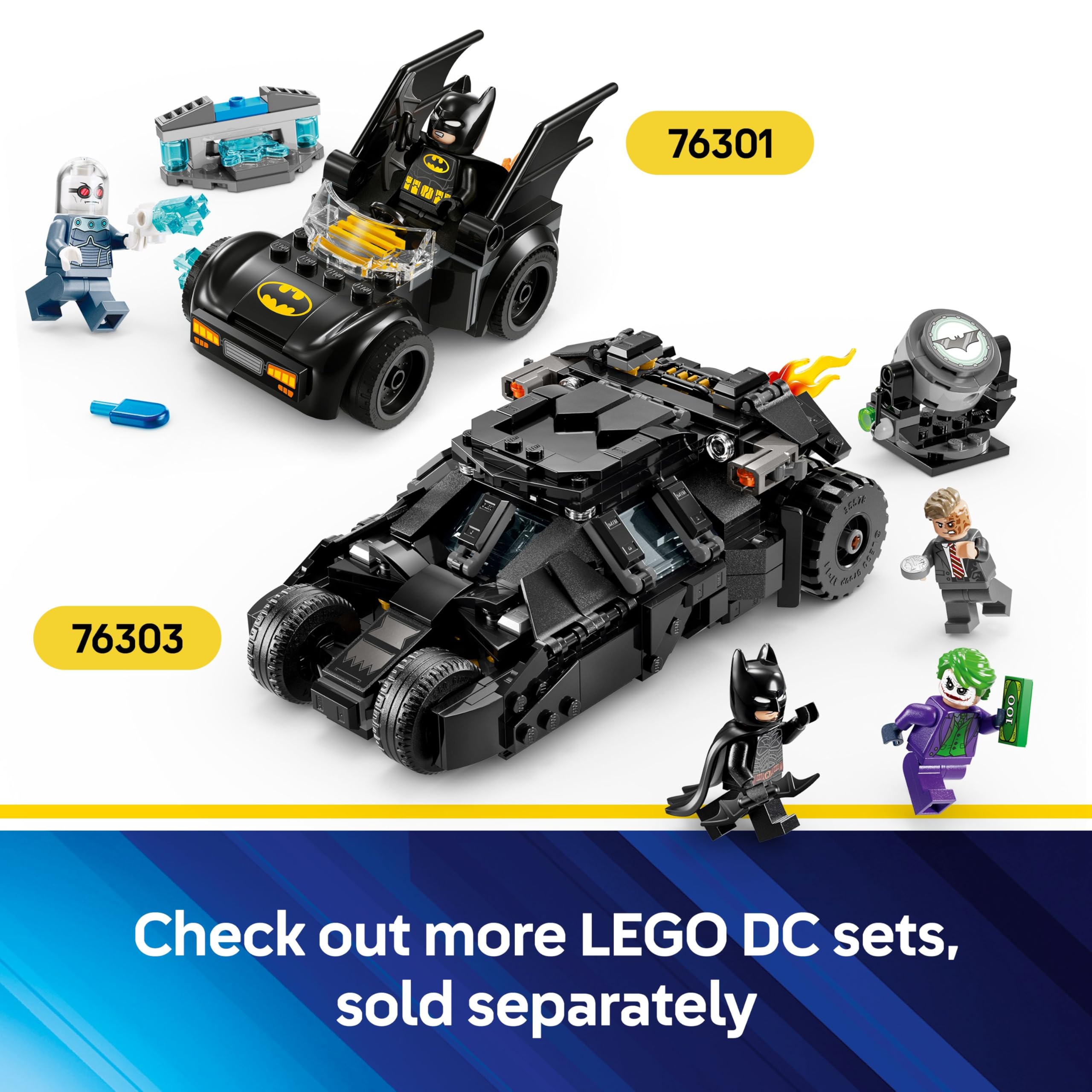 LEGO DC Batman Tumbler vs. Two-Face & The Joker Building Set | Ages 8+ 8
