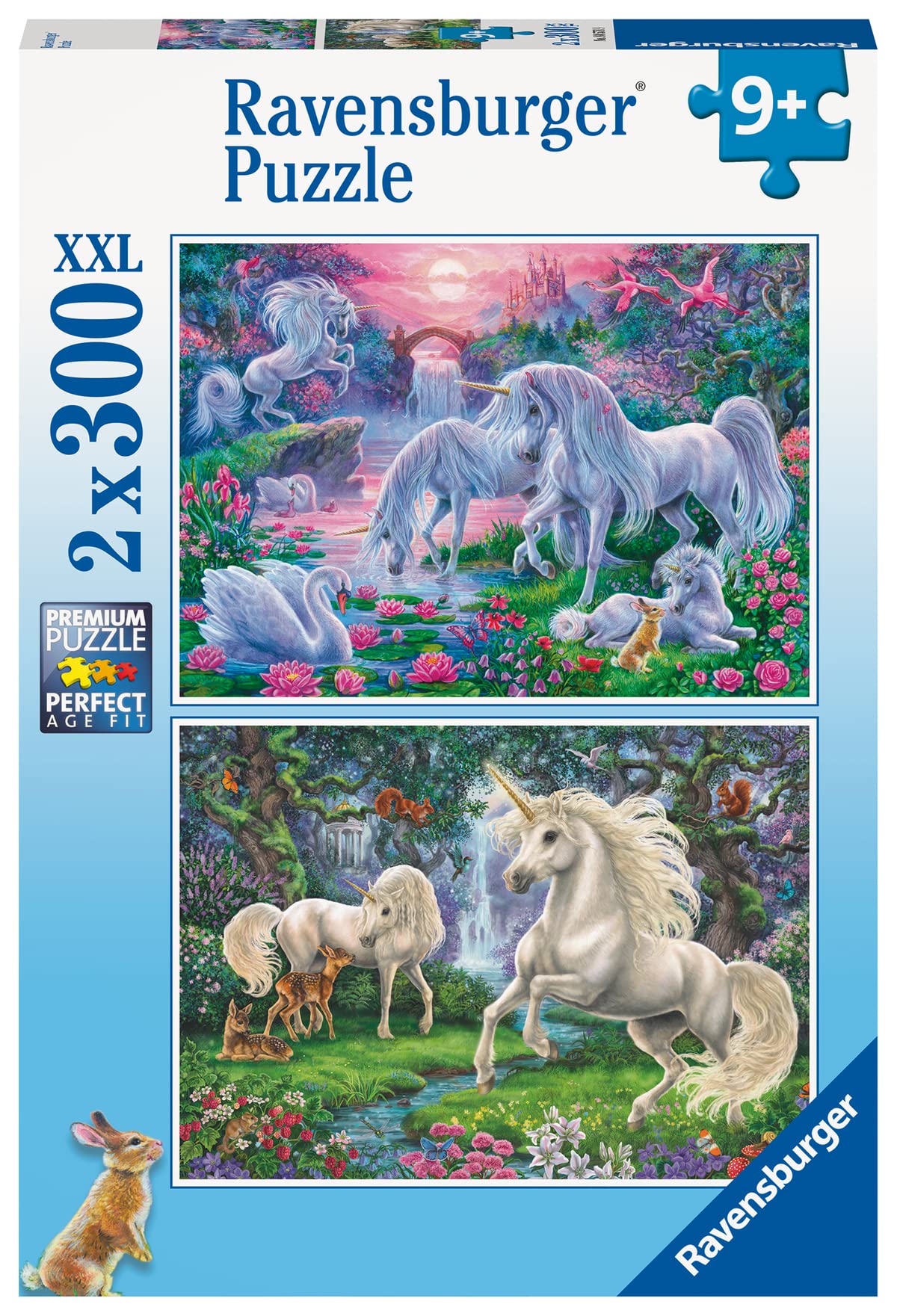 Ravensburger Unicorns Jigsaw Puzzles - 2X 300 Pieces for Kids Age 9 Years and Up 7