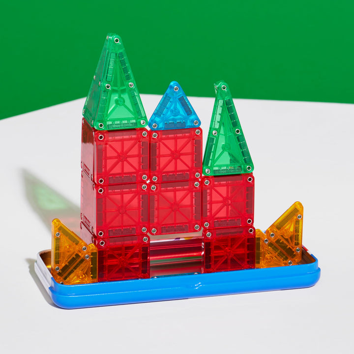 Magna-Tiles microMAGS 26-Piece Travel Magnetic Construction Set - Ages 3+ Building Toy