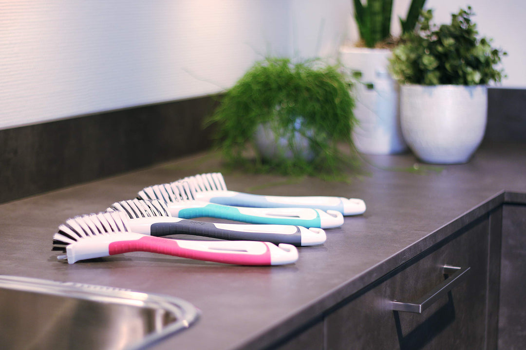 Sorbo - Smart Brush Dish Washing Up Brush with Non-Slip Soft-Grip Handle