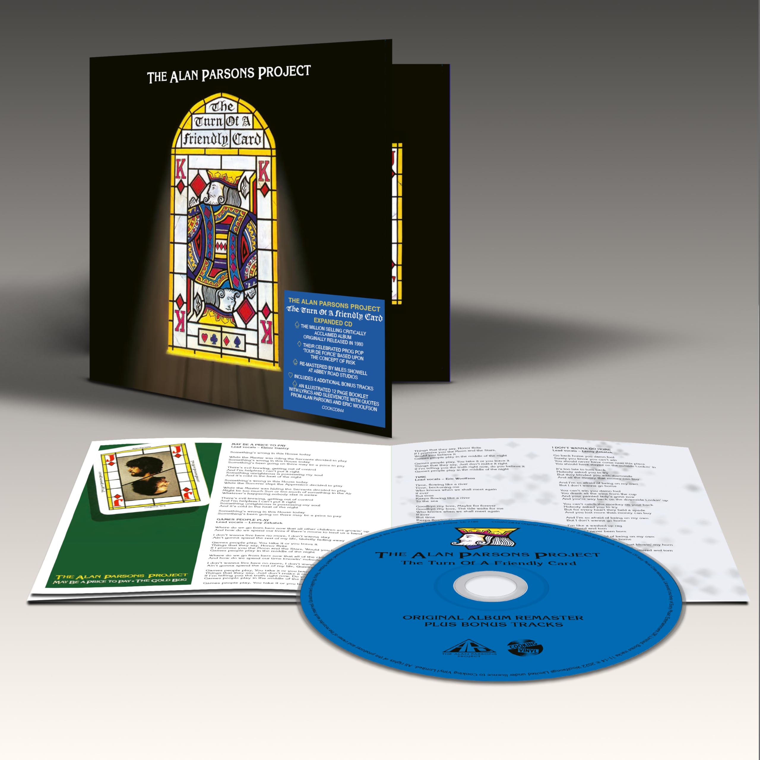 ALAN PARSONS PROJECT - The Turn Of A Friendly Card [Abbey Road Remastered Expanded Deluxe Edition CD] 1