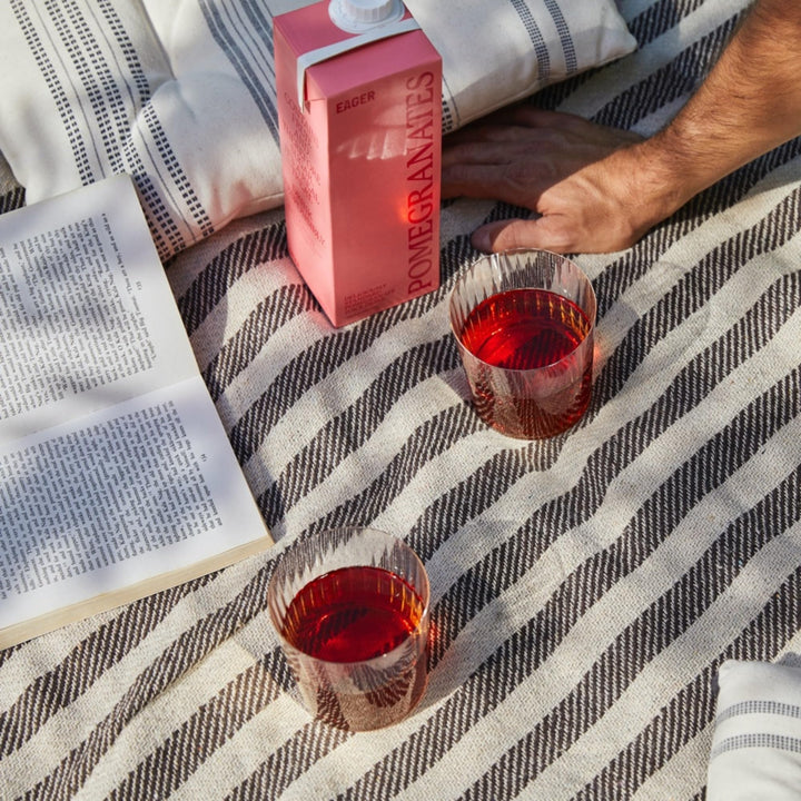 Eager Pomegranate Juice Drink - Naturally Sweetened Fruit Beverage, 29% Pomegranate from Concentrate