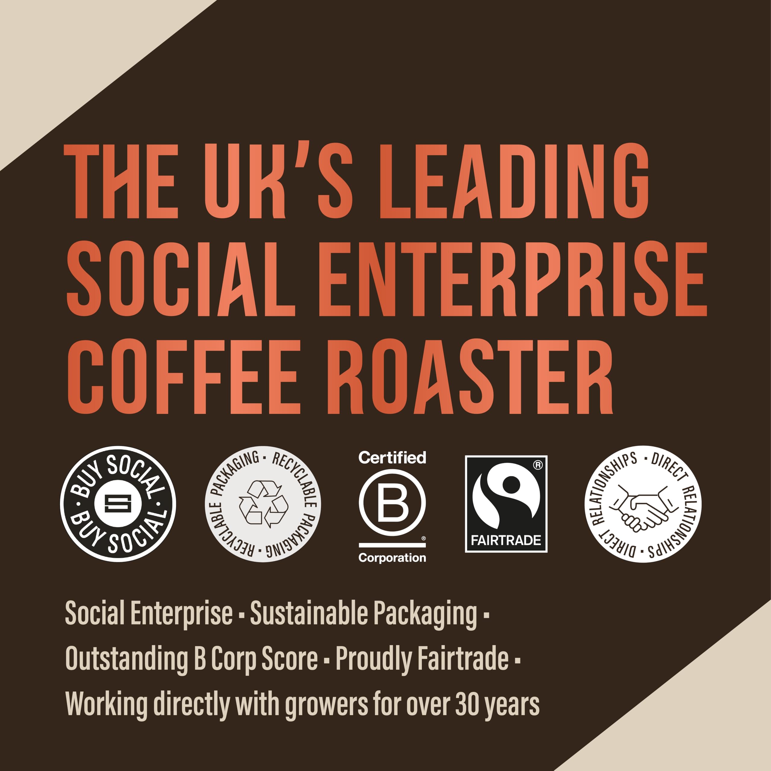 Café Direct Machu Picchu Decaf Coffee Bags - Fairtrade Arabica | 10 x 7g 4