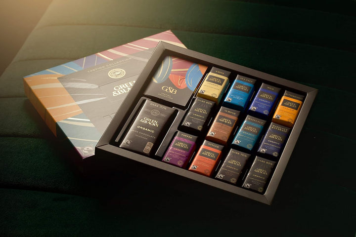 Green & Black's Organic Tasting Collection Chocolate Bars, 395g