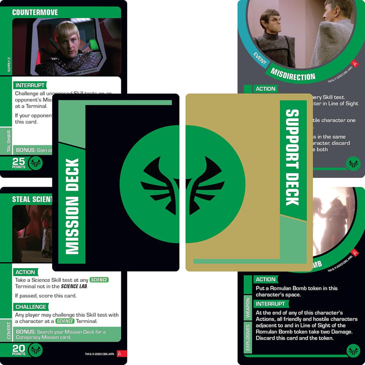 Gale Force Nine Star Trek Away Missions: Romulan Away Team Commander Sela Expansion