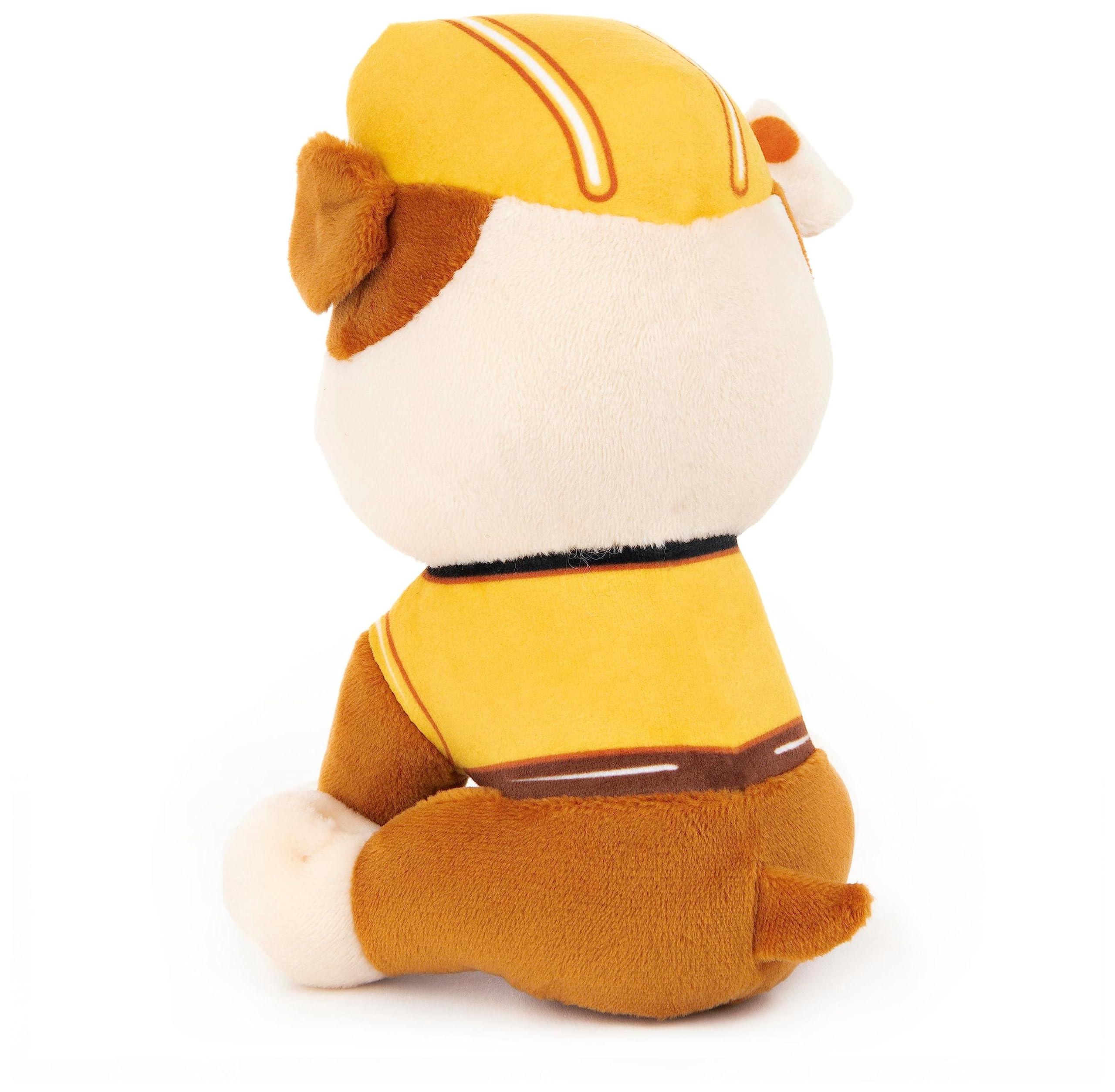 GUND PAW Patrol Rubble Plush Toy - 6 Inch Cuddly Stuffed Animal for Toddlers 2