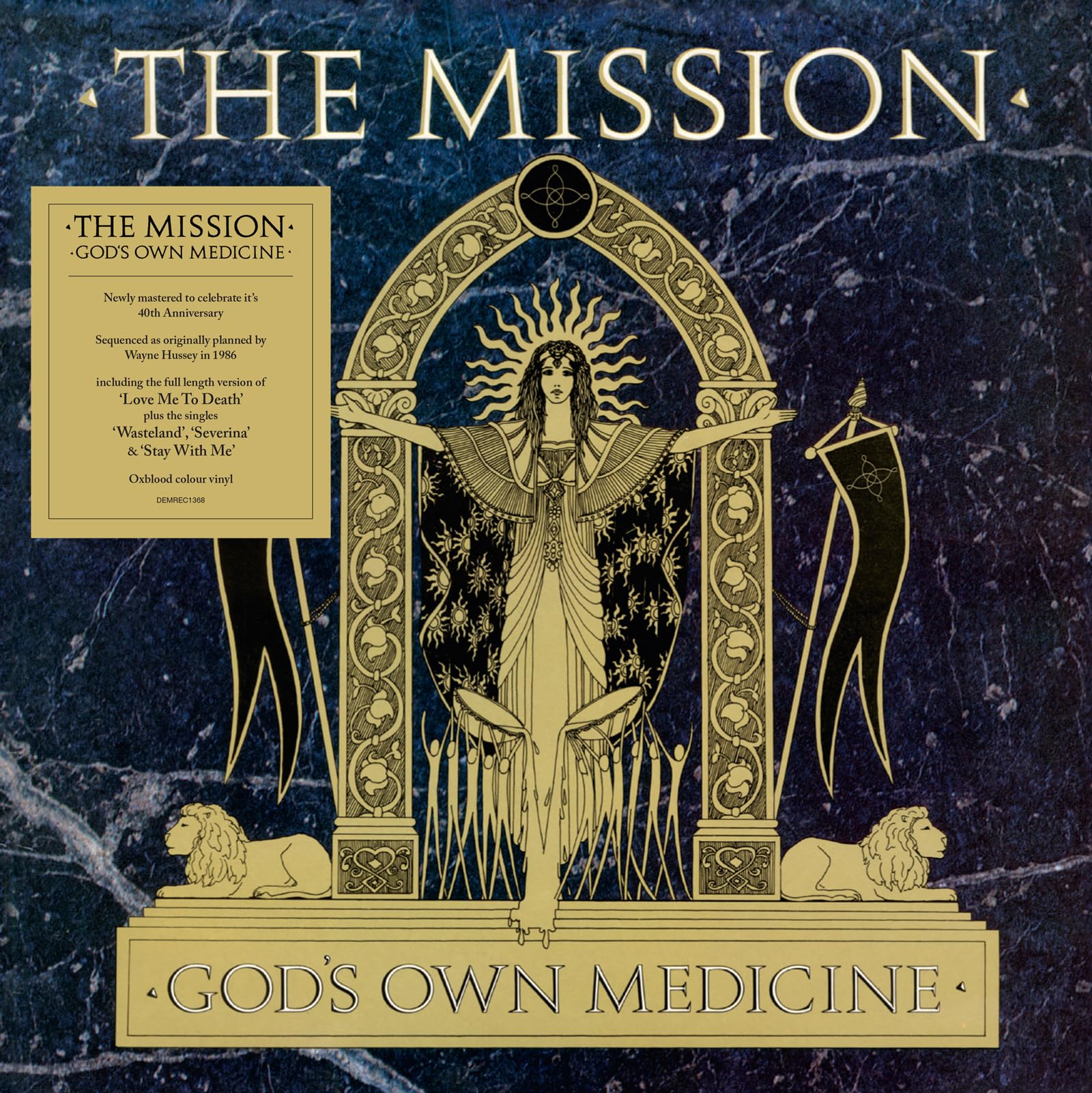 The Mission - God's Own Medicine [Oxblood Vinyl]
