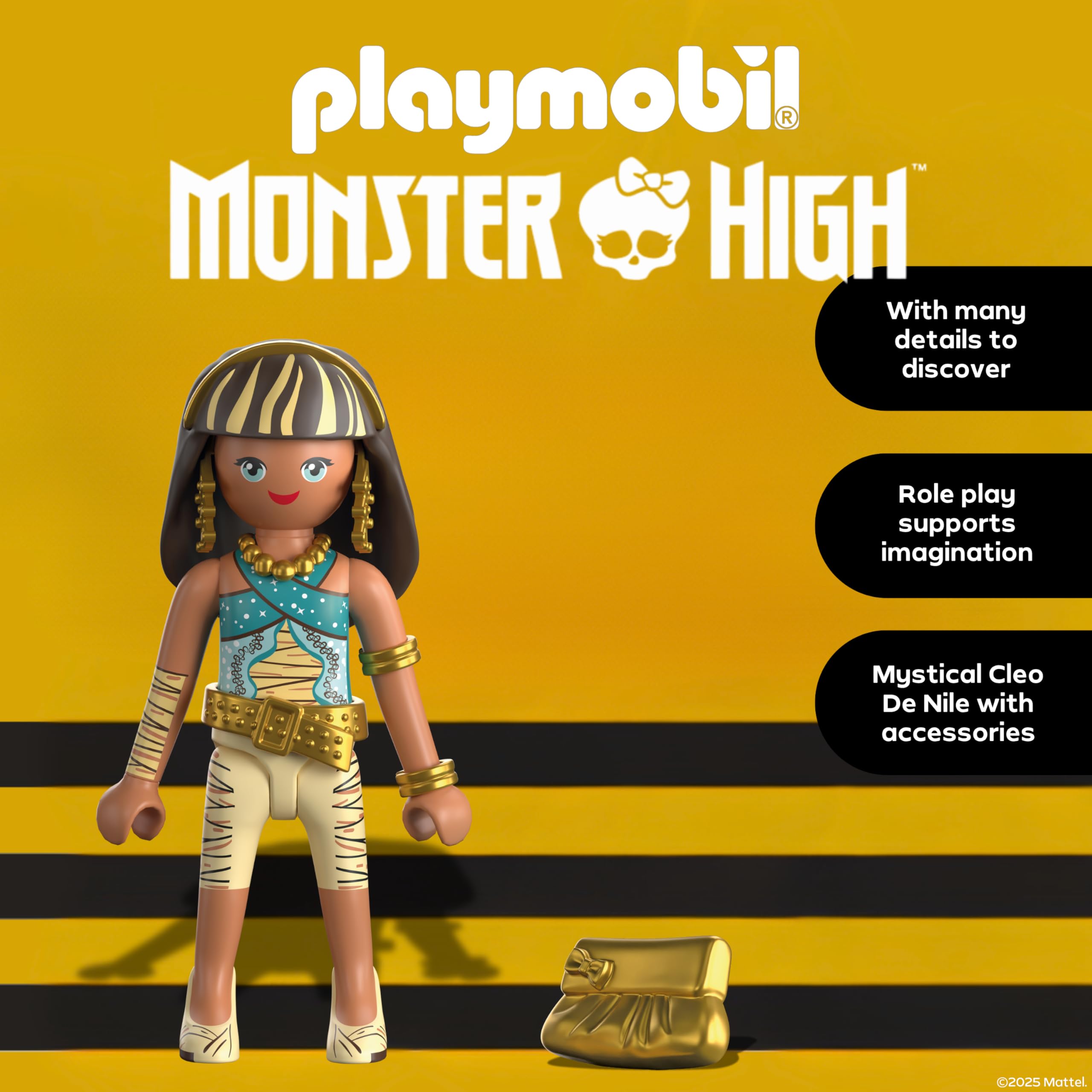 Playmobil Monster High Cleo de Nile Figure Set with Egyptian Accessories 4