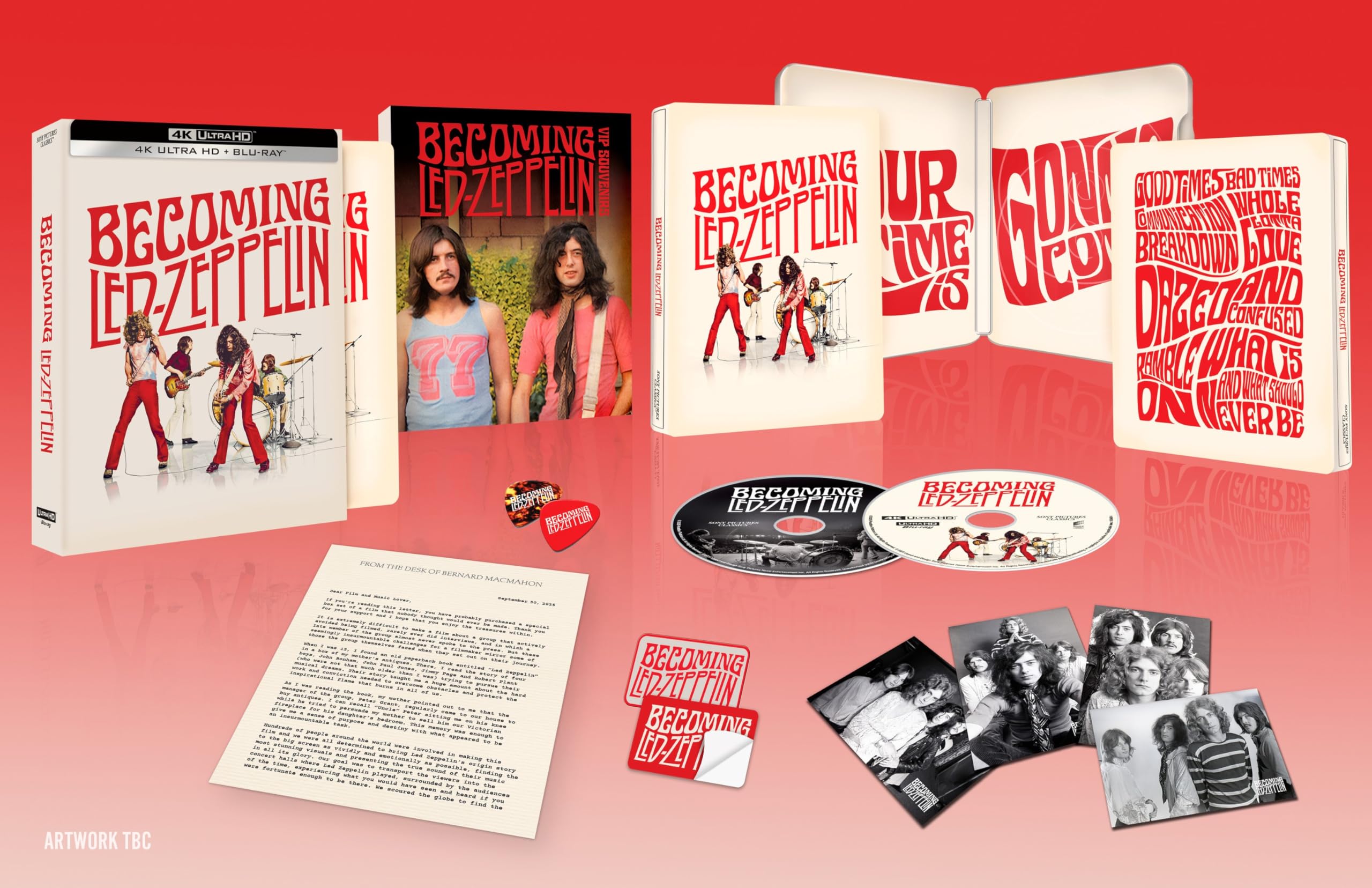 Becoming Led Zeppelin [4K UHD SteelBook Collector’s Edition Blu-ray] 1
