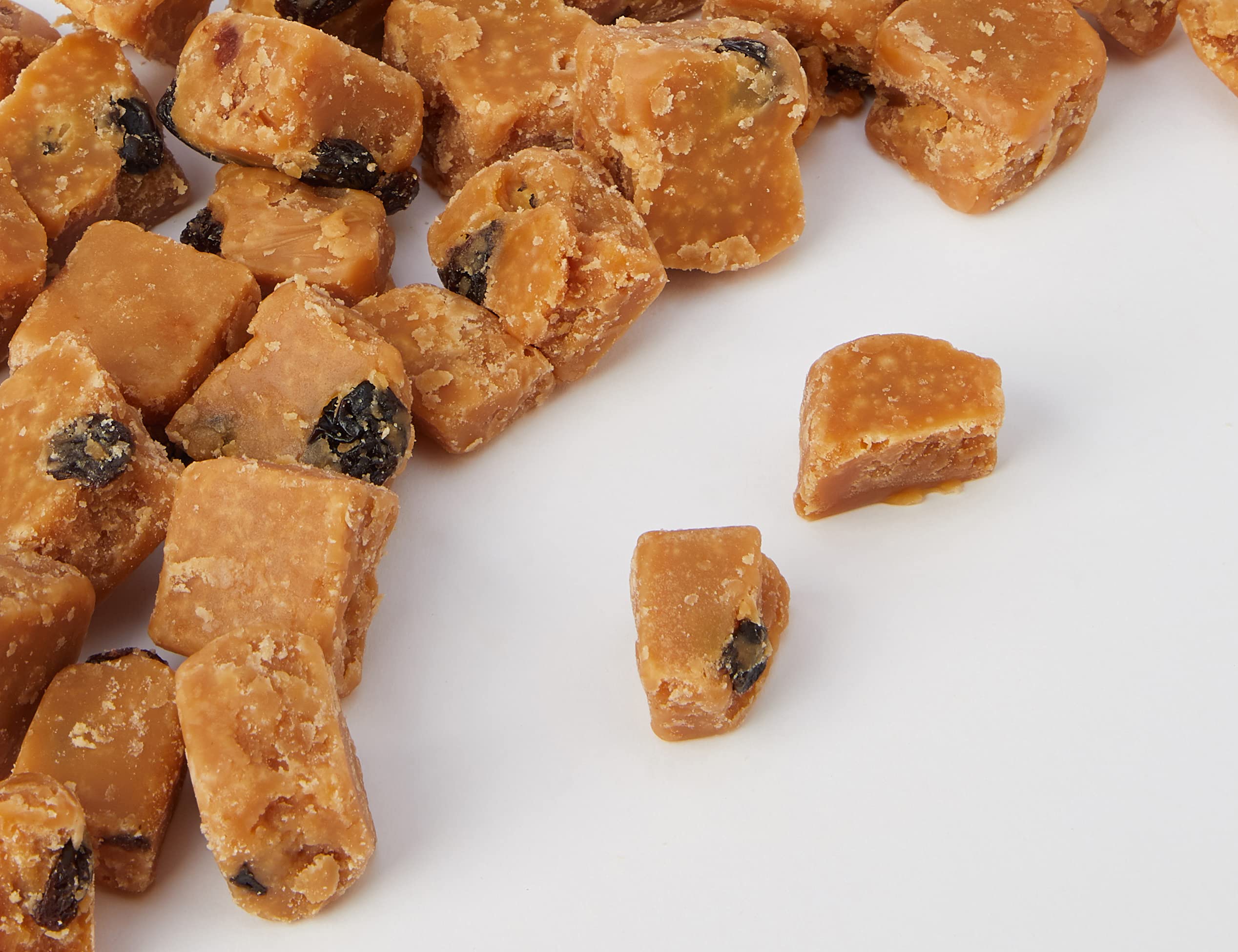 Bon Bons Gourmet Luxus Rum und Rosinen Fudge - Handwerkliche Kleinserie 150 g
