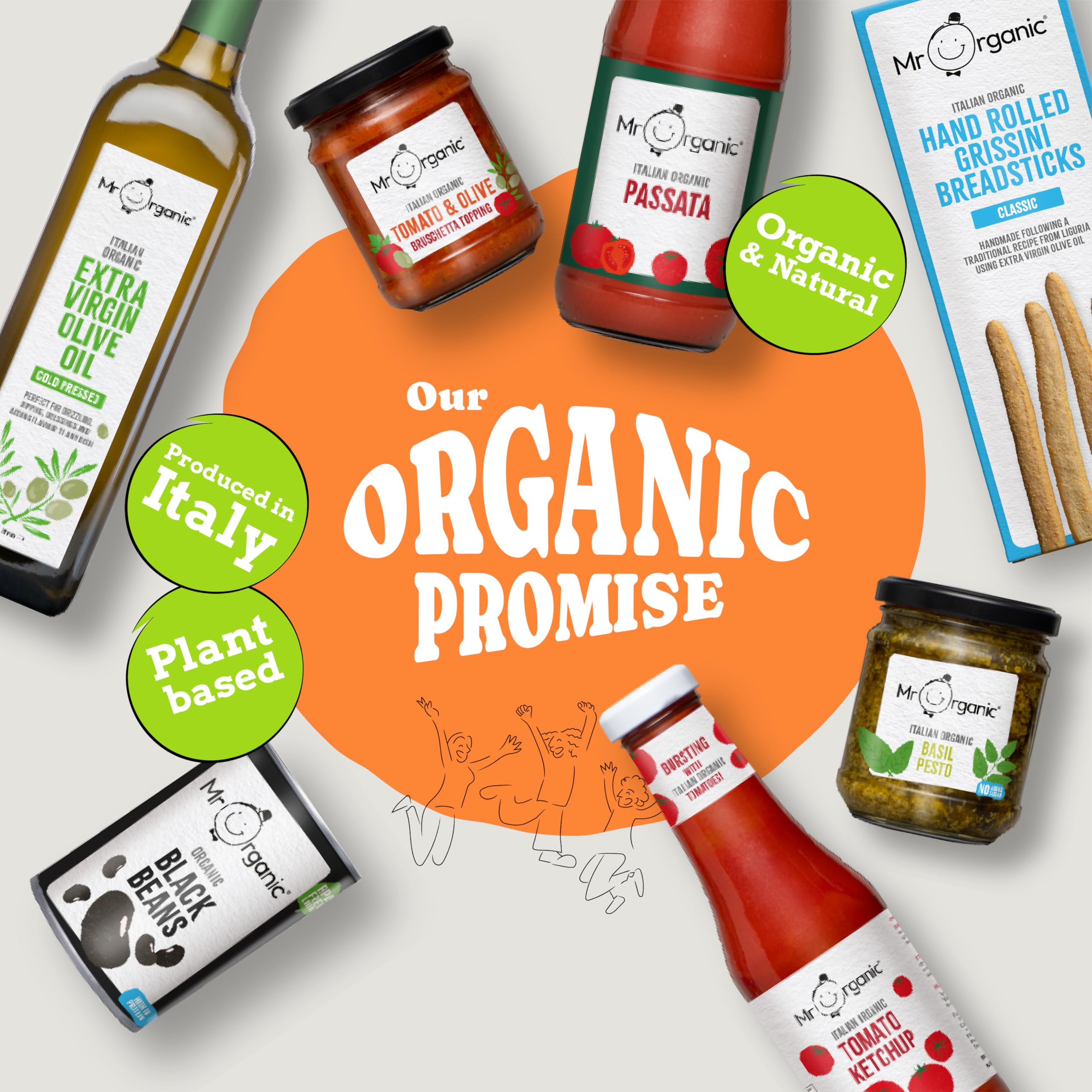 Mr Organic - Organic No Added Sugar Tomato & Olive Pesto 190g 2